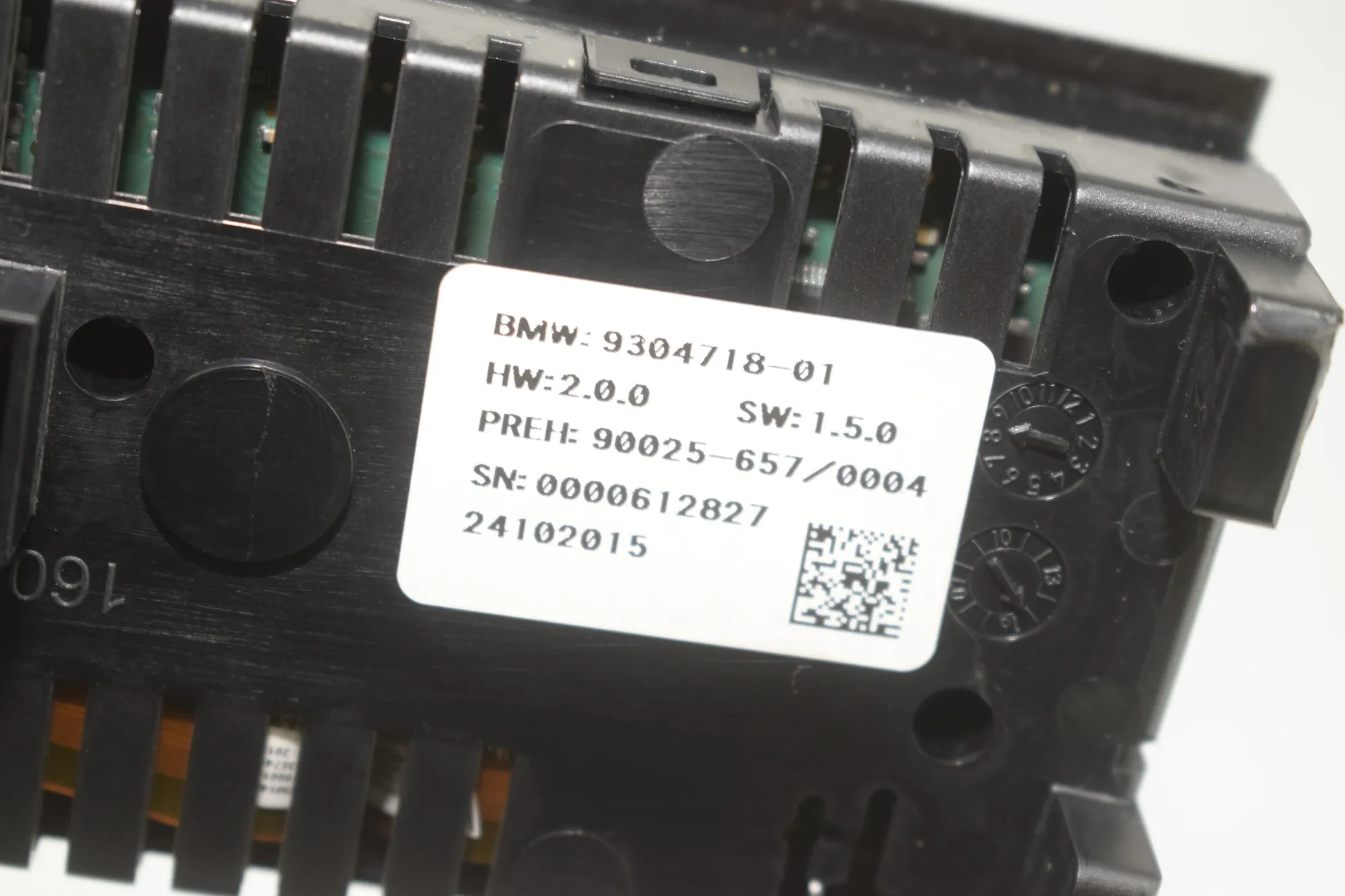 Climate Control Unit – OEM 9304718 · BMW 5 Touring (F11) BMW 5 Touring (F11) M 550 d xDrive 2015 – 5