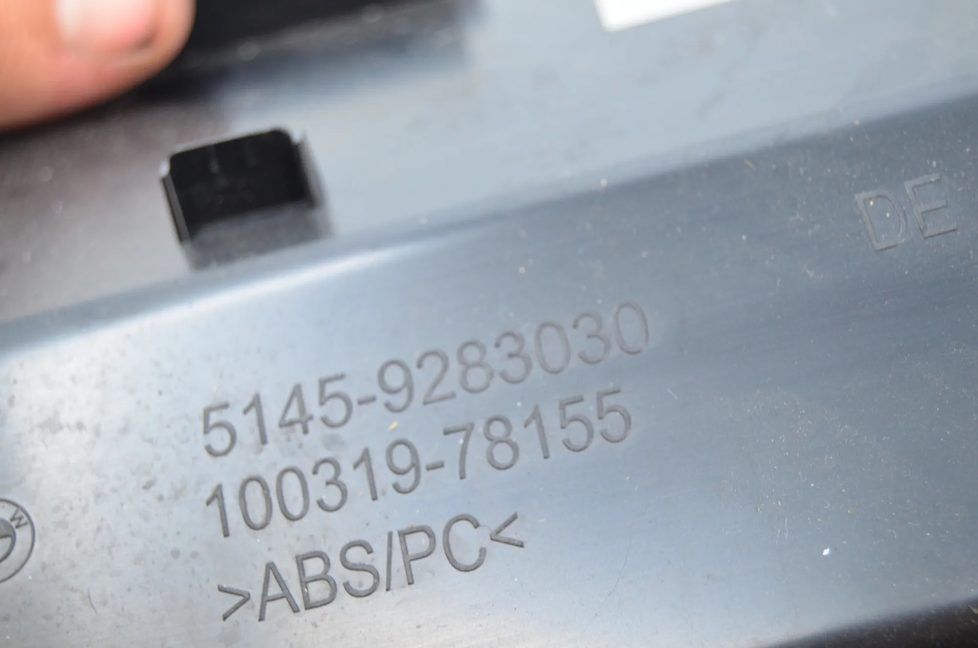 Dashboard Lower Trim – OEM 9303496 · BMW i3 (I01) s Electric 2022 – 7