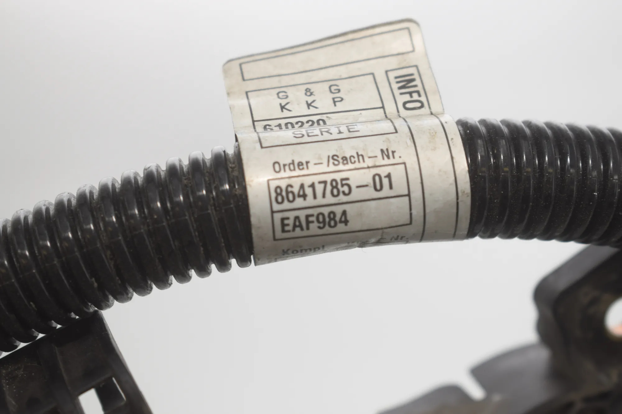 Positive Battery Cable – OEM 8641785 · BMW X5 (F15, F85) M 2018 – 4