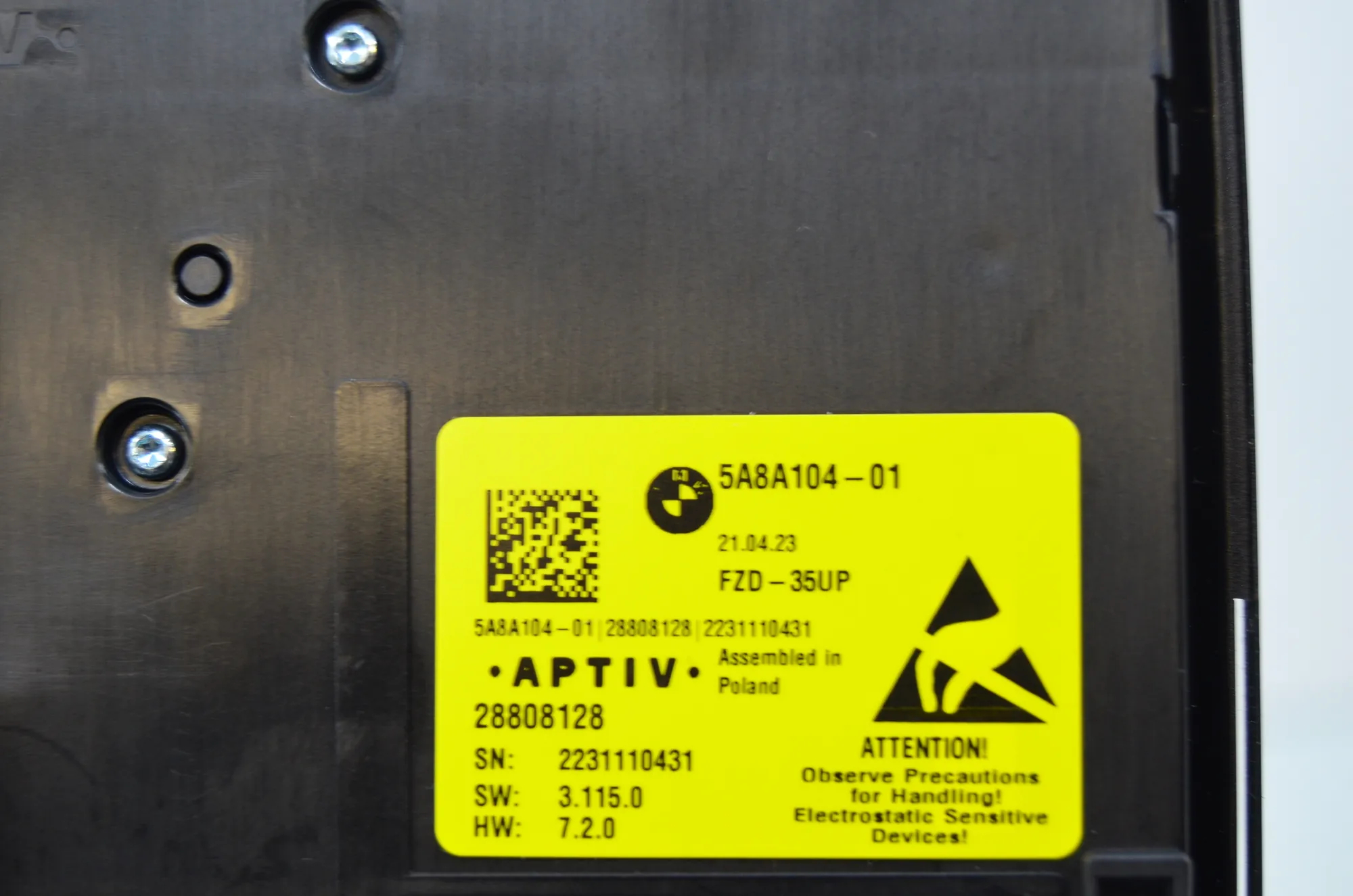 Interior Lighting – OEM 5A8A104 · BMW 3 Touring (G21) (2019 - -) 318 i 2023 – 4