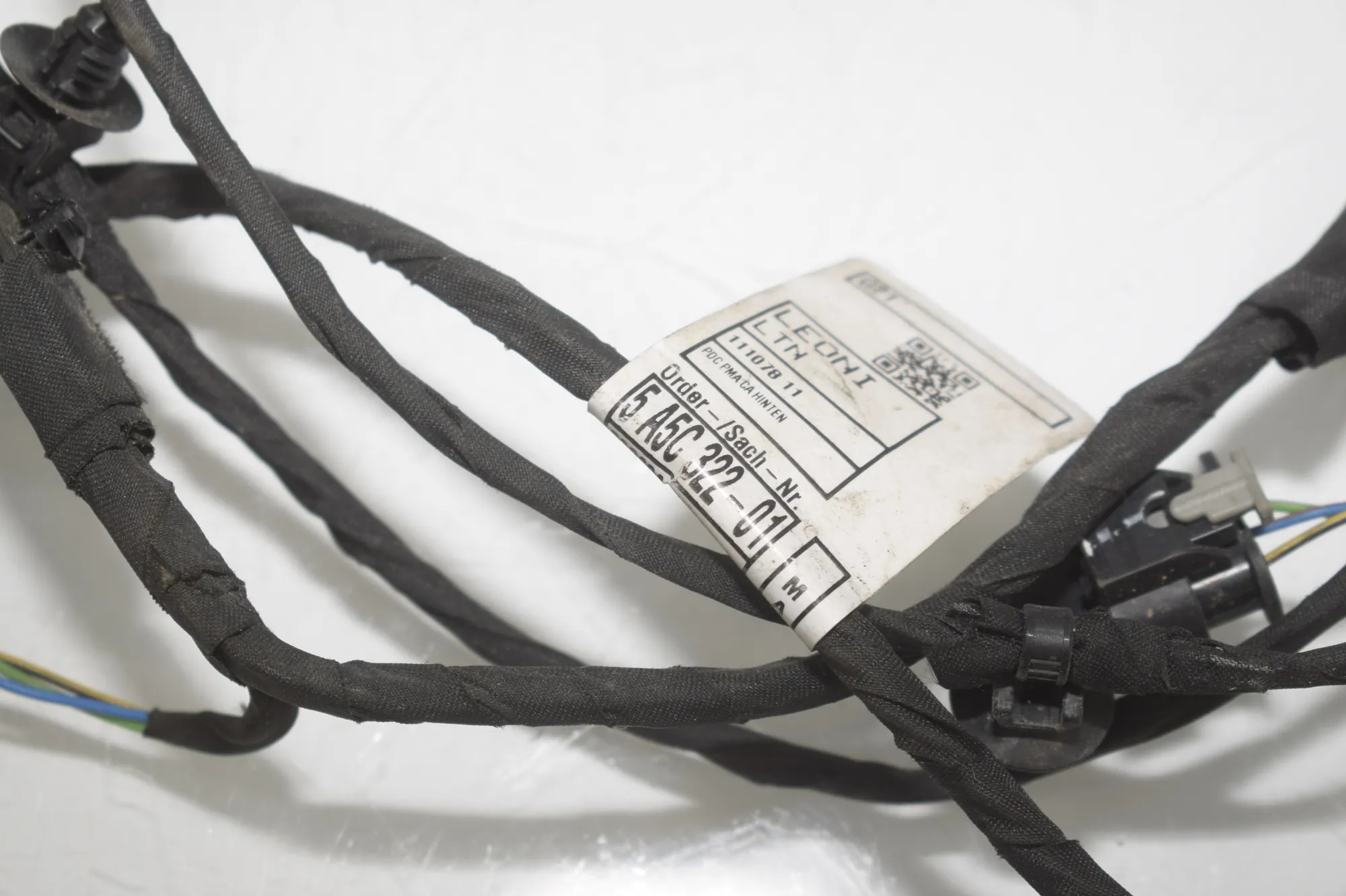 Front Parking Sensor Wiring Loom – OEM 5A5C322 · BMW 3 Touring (G21) (2019 - -) 318 i 2023 – 4