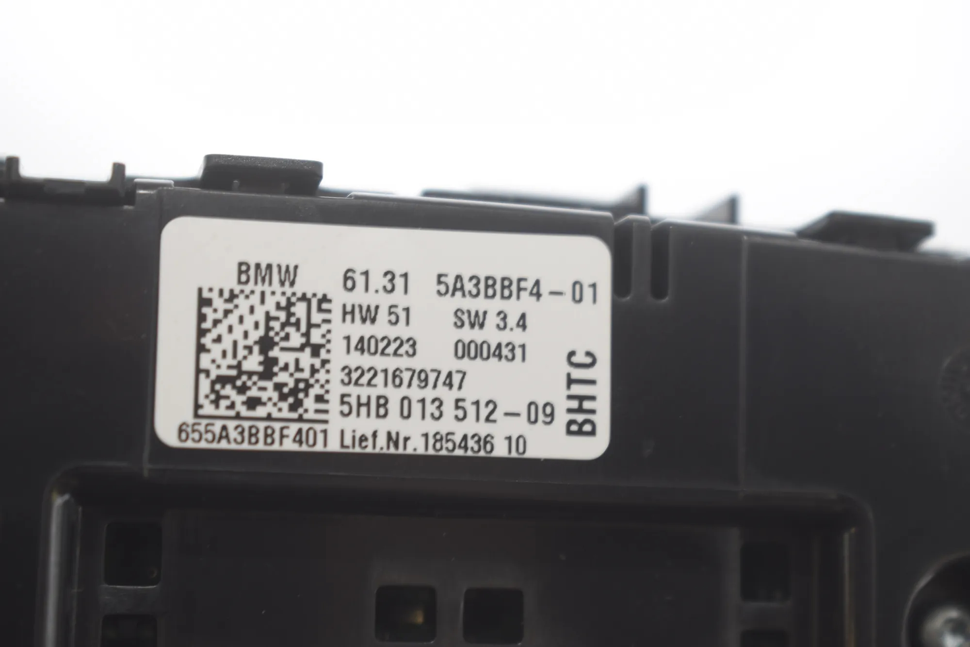 Climate Control Unit – OEM 5A3BBF4 · BMW 3 Touring (G21) (2019 - -) 318 i 2023 – 5