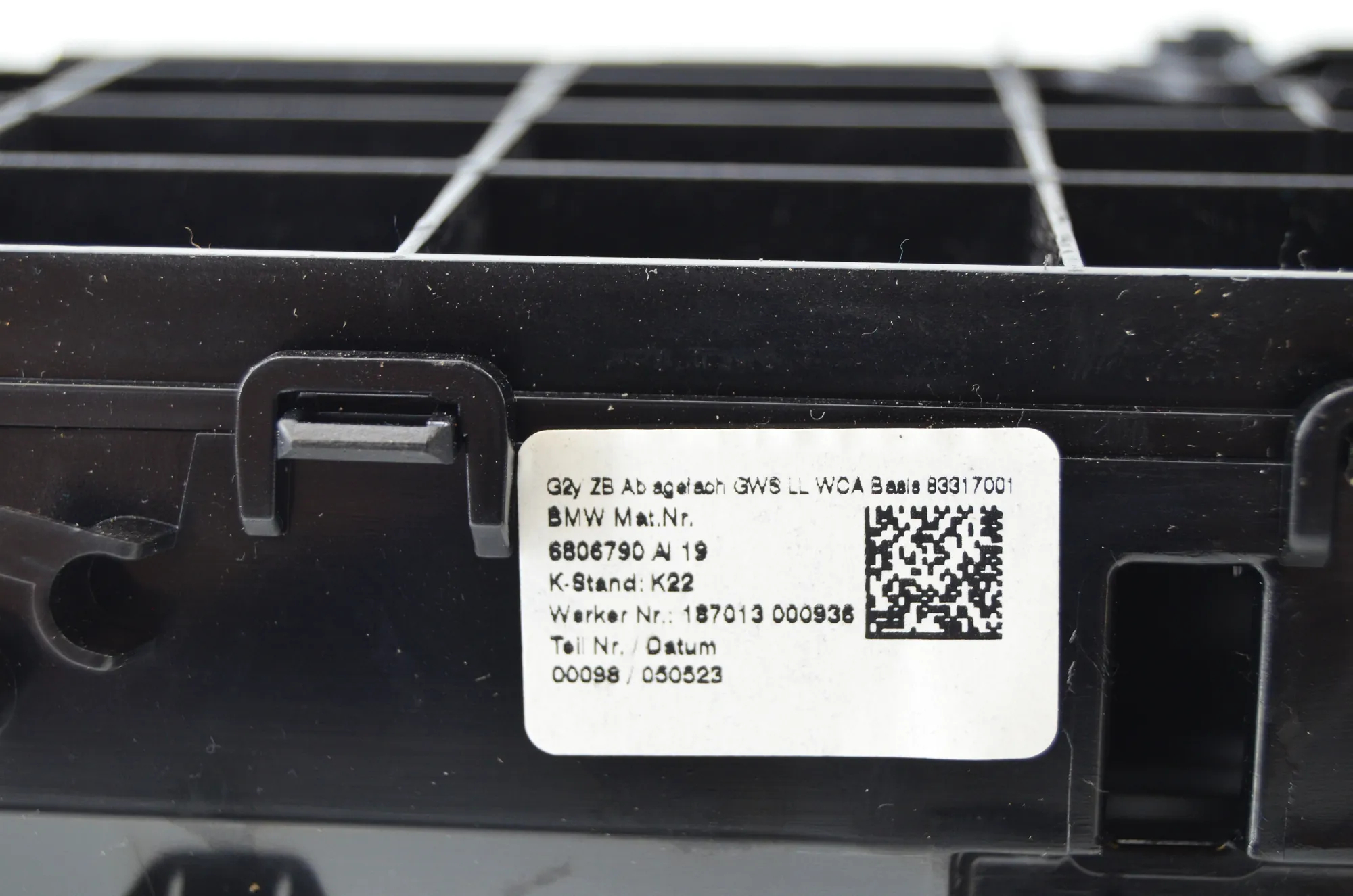 Cup Holder – OEM 6806790 · BMW 3 Touring (G21) (2019 - -) 318 i 2023 – 5