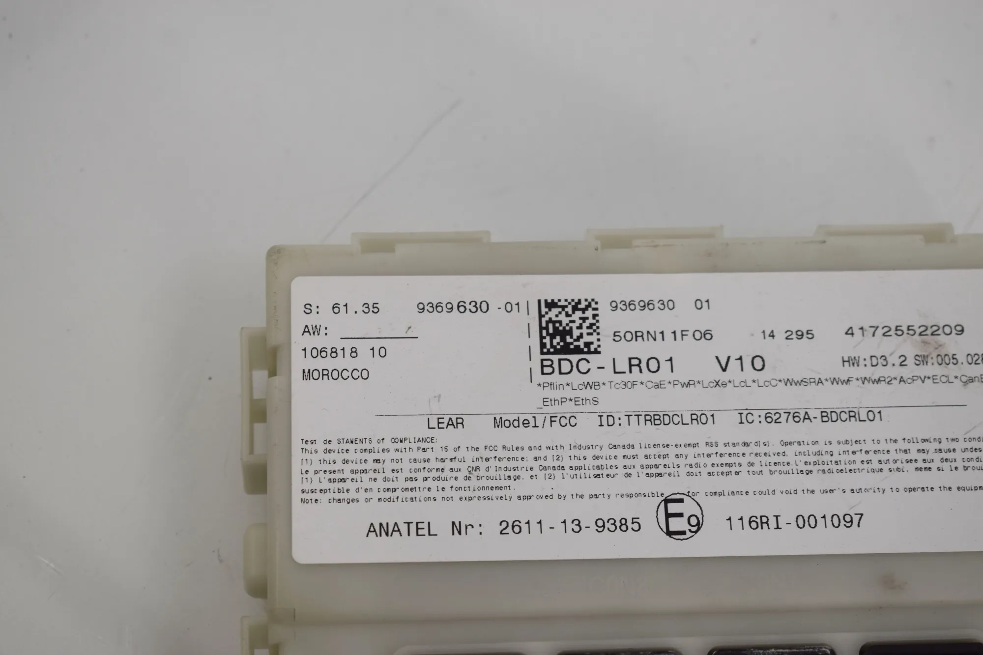 Engine Ignition ECU Set – OEM 9369630 · BMW i3 (I01) Electric 2014 – 5