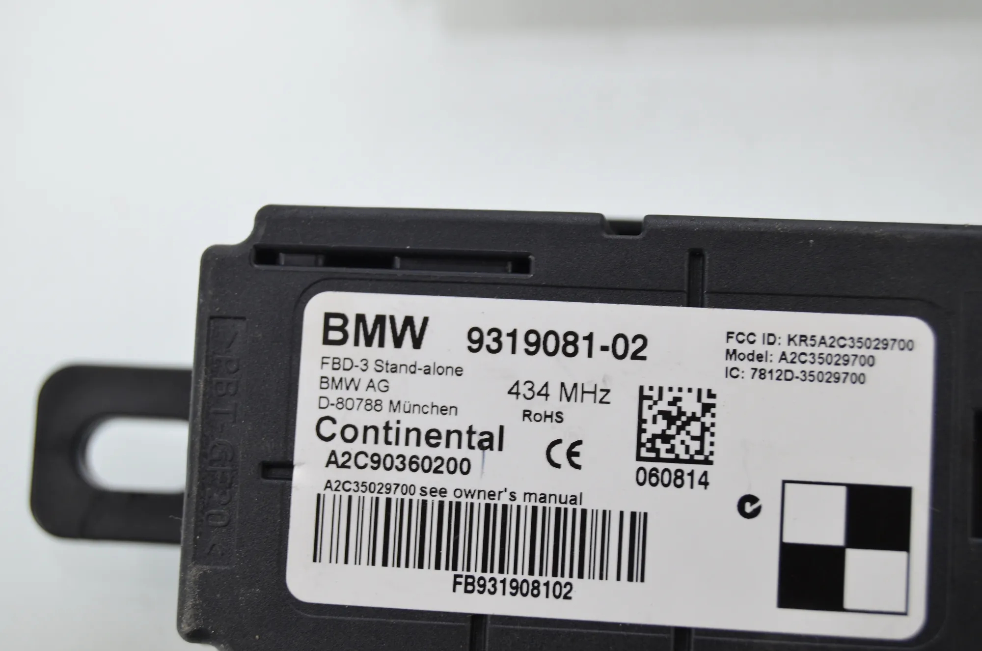 Antenna Amplifier – OEM 9254000 · BMW i3 (I01) Electric 2014 – 6