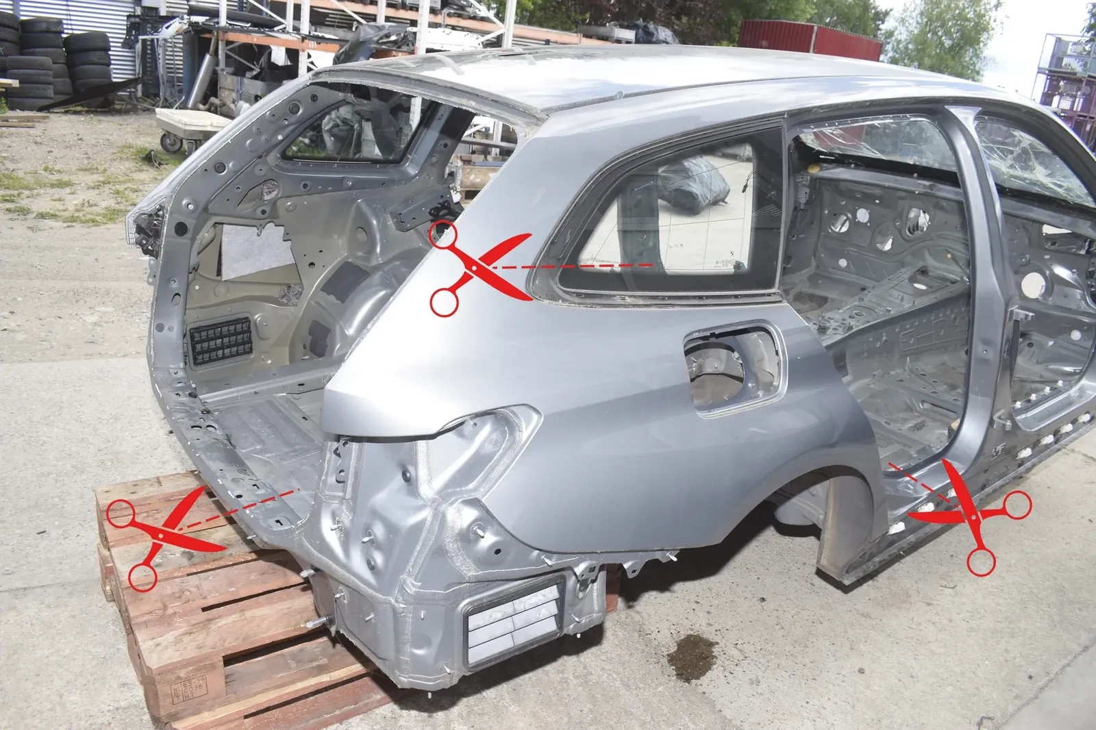 Rear Right Quarter Panel · BMW 3 Touring (G21) (2019 - -) 318 i 2023 – 2