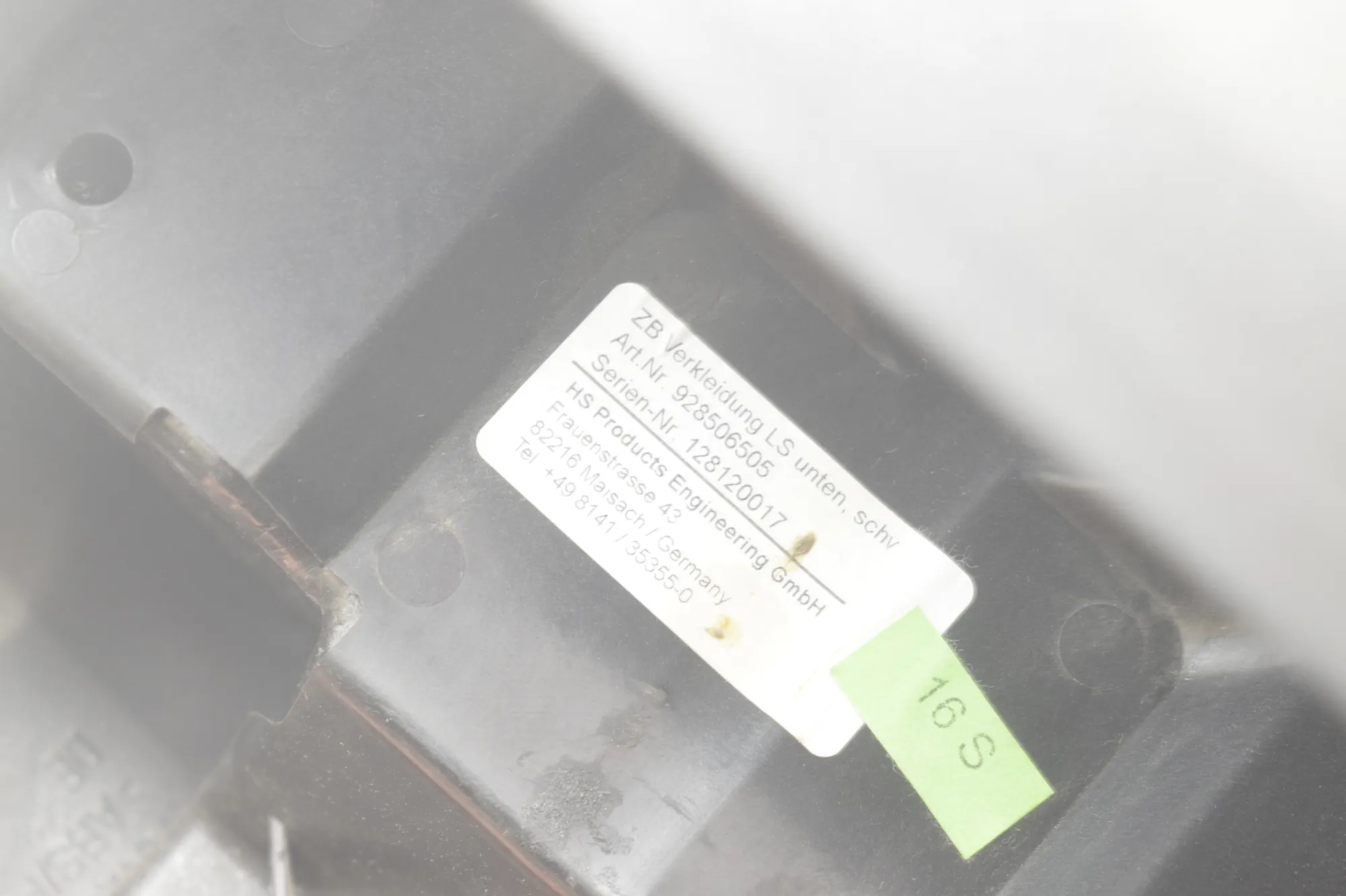 Steering Mechanism Trim – OEM 9285065 · BMW i3 (I01) Hybrid 2014 – 4
