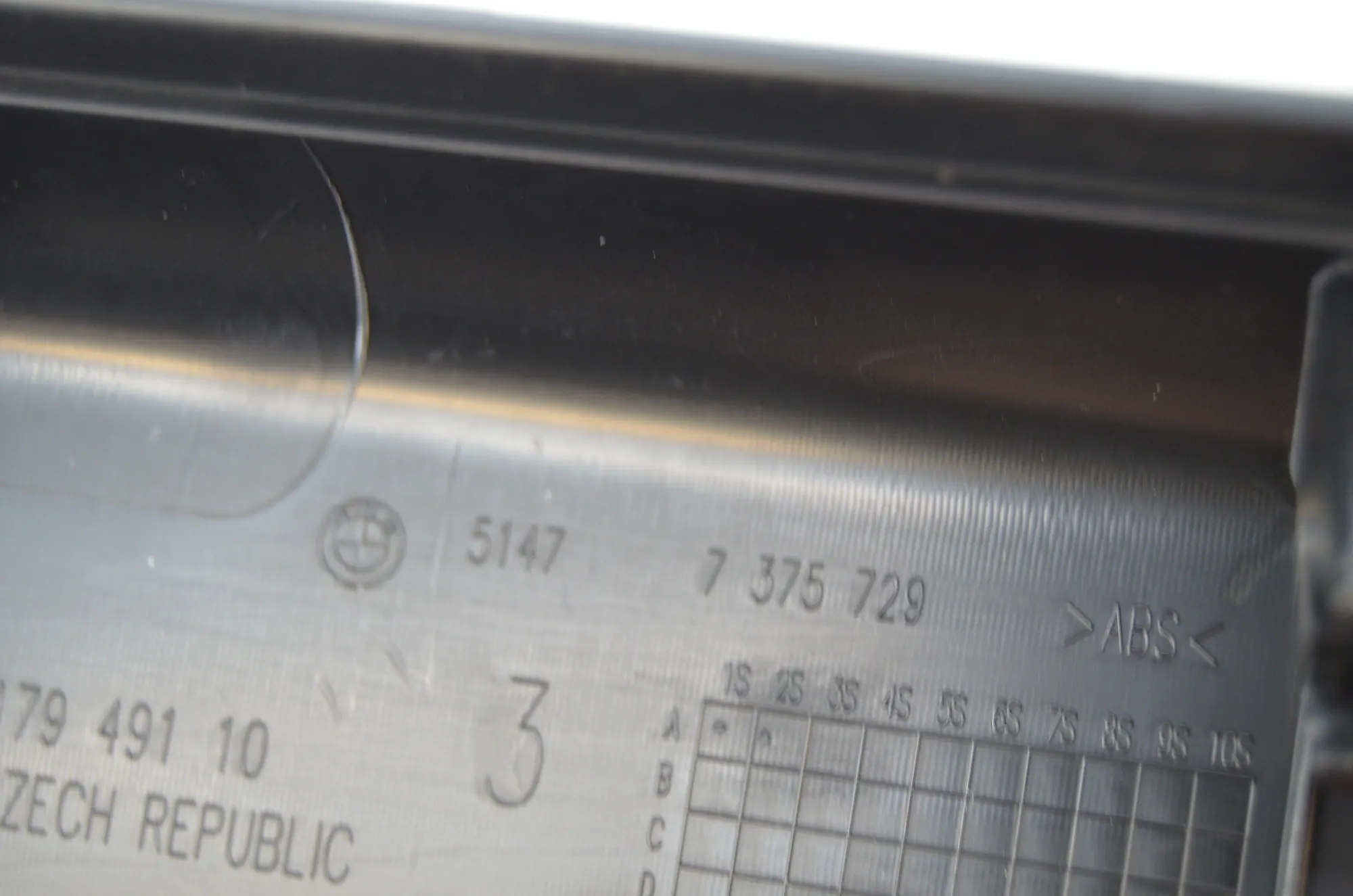 Front Left A Pillar Trim – OEM 7375732 · BMW 5 (G30) (2016 - -) M 550 d xDrive 2020 – 9