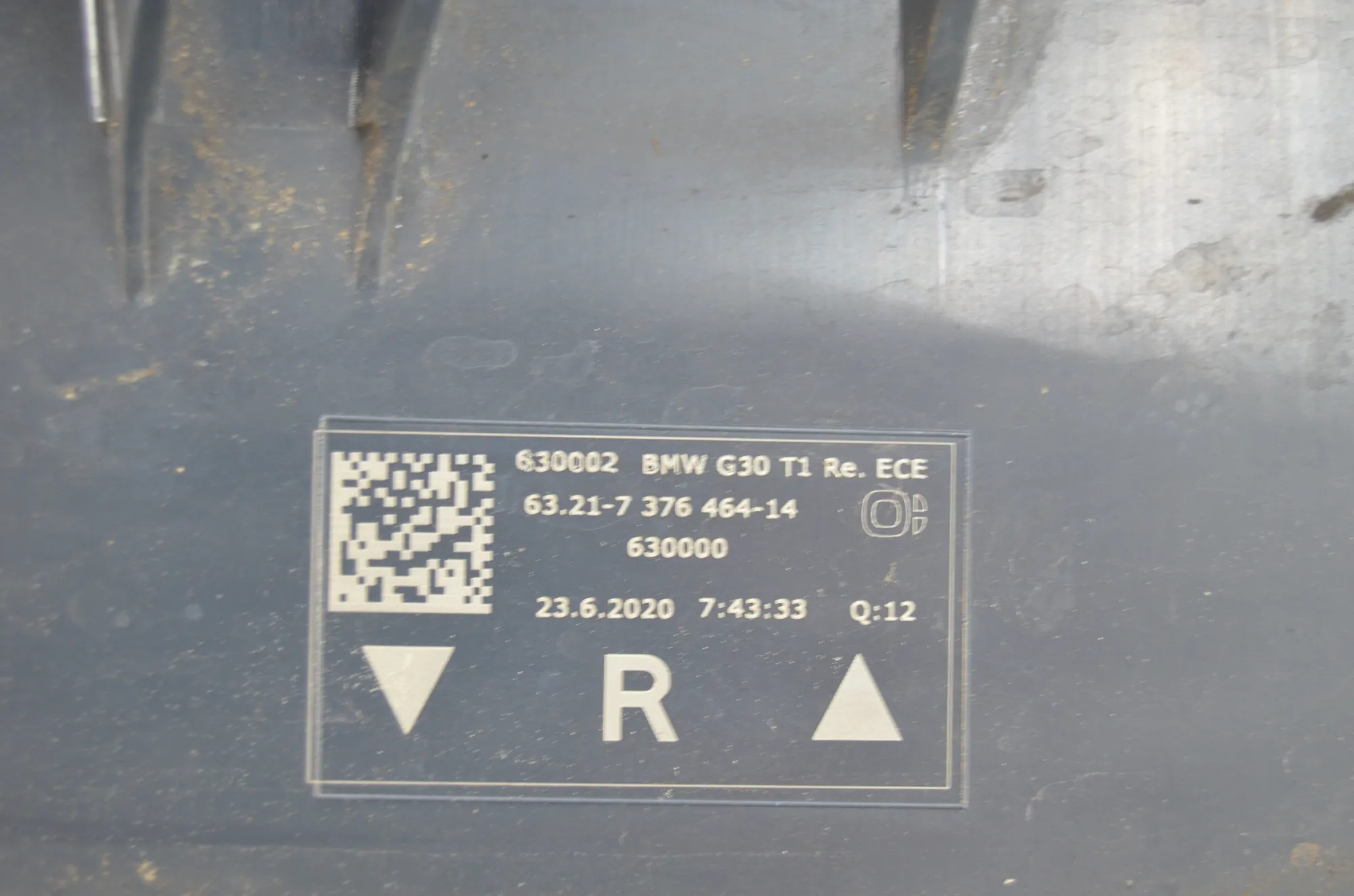 Rear Right Tail Light – OEM 7376464 · BMW 5 (G30) (2016 - -) M 550 d xDrive 2020 – 5