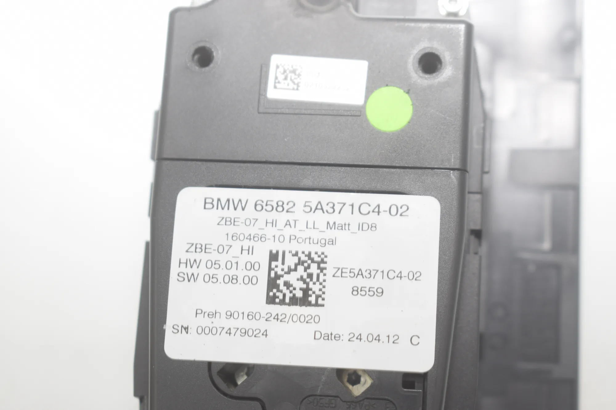 Navigation Control Unit – OEM 5A371C4 · BMW 3 Touring (G21) (2019 - -) 320 d Mild-Hybrid 2024 – 7
