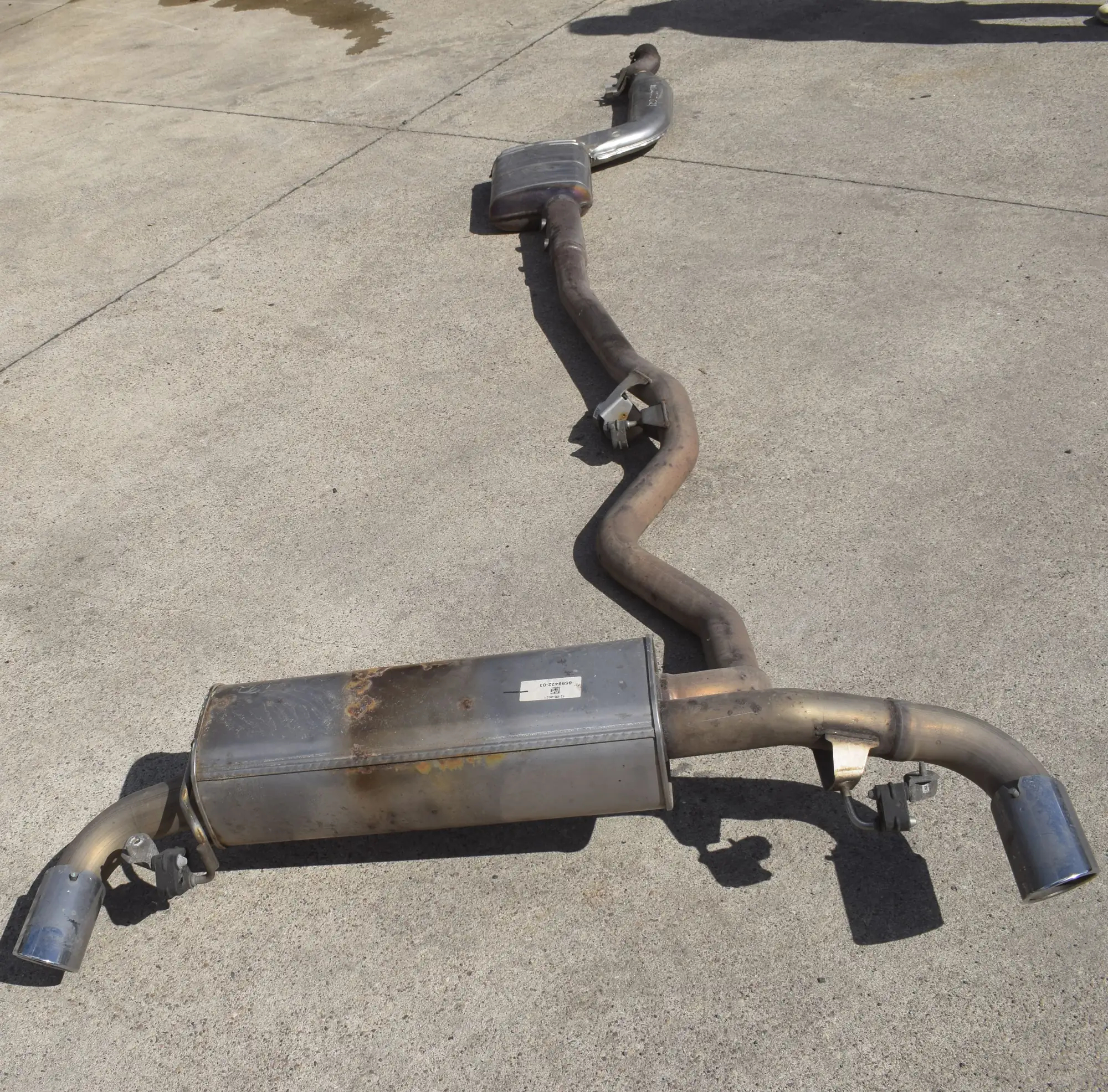 Exhaust – OEM 8599422 · BMW 3 Touring (G21) (2019 - -) 318 d 2021 – 8