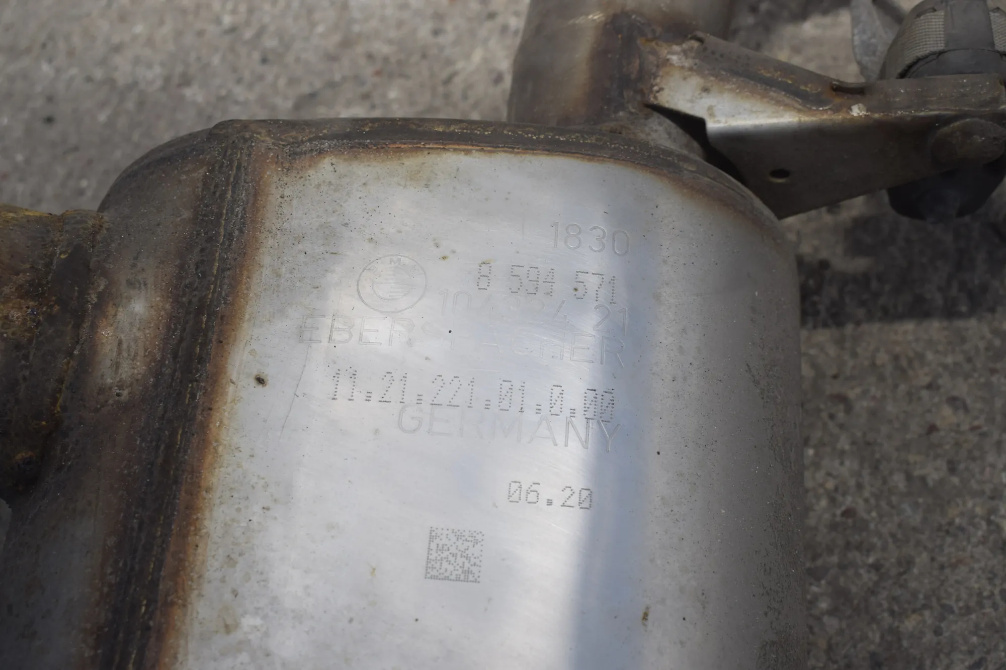 Exhaust – OEM 8473713 · BMW 5 (G30) (2016 - -) M 550 d xDrive 2020 – 7