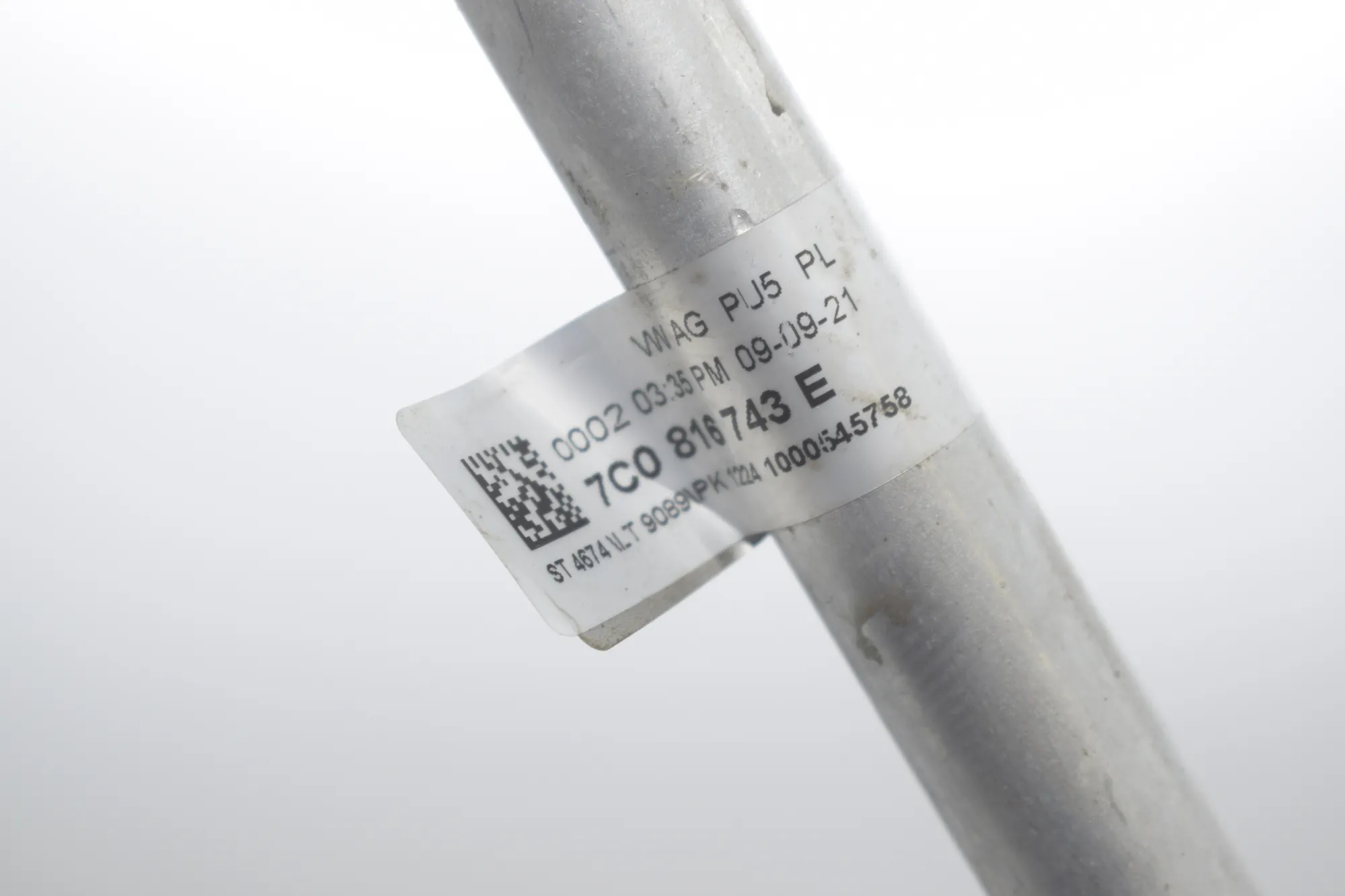 A/C Air Con Hose Pipe – OEM 7C0816741S · VW CRAFTER Furgon (SY_) (2016 - -) 2.0 TDI 2022 – 5