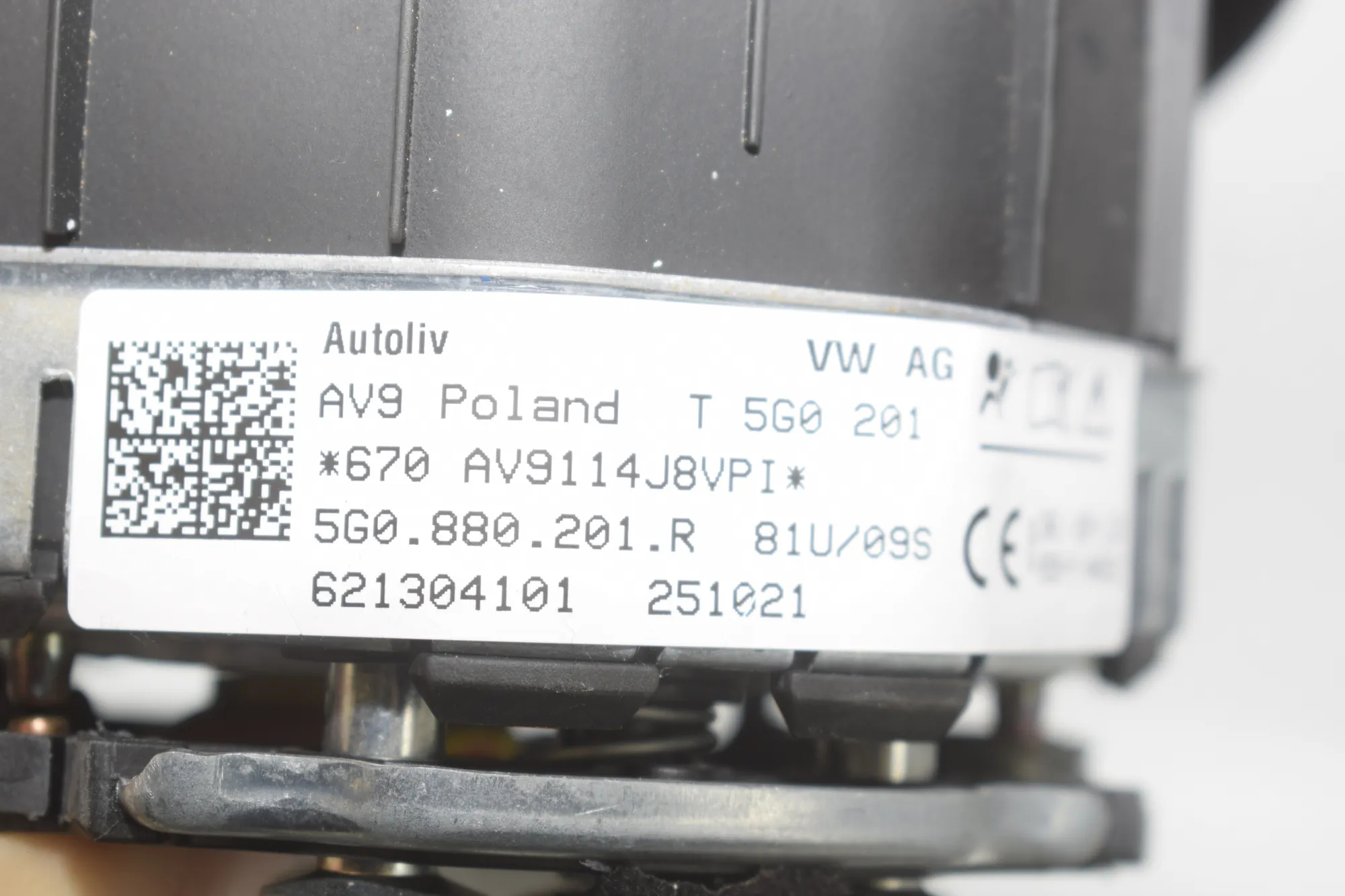 Steering Wheel – OEM 3Q0419091 · VW CRAFTER Furgon (SY_) (2016 - -) 2.0 TDI 2022 – 7