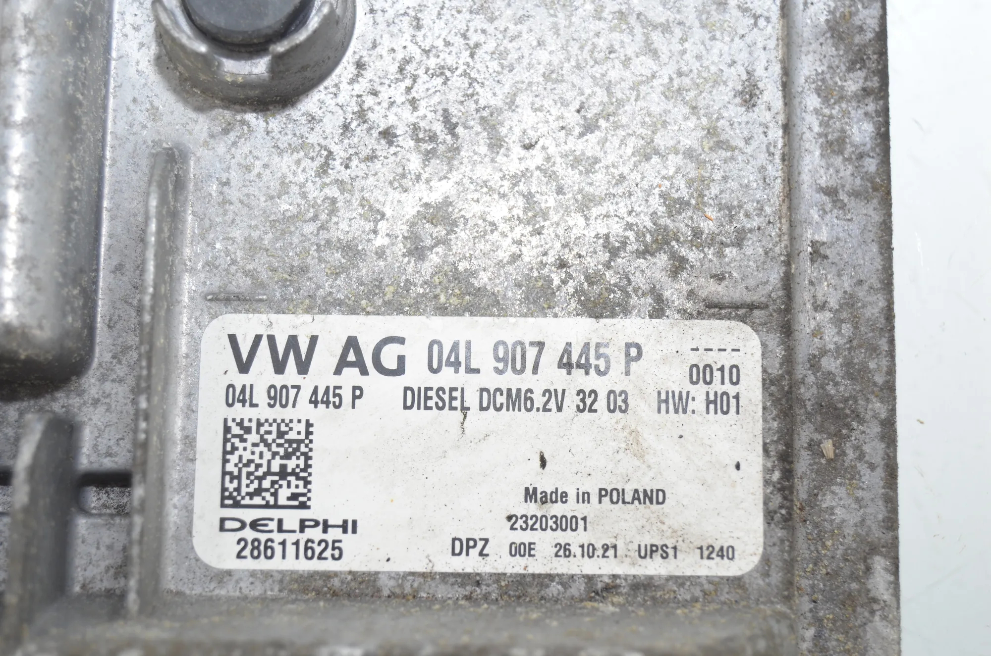 Engine Control Unit – OEM 04L907445P · VW CRAFTER Furgon (SY_) (2016 - -) 2.0 TDI 2022 – 4