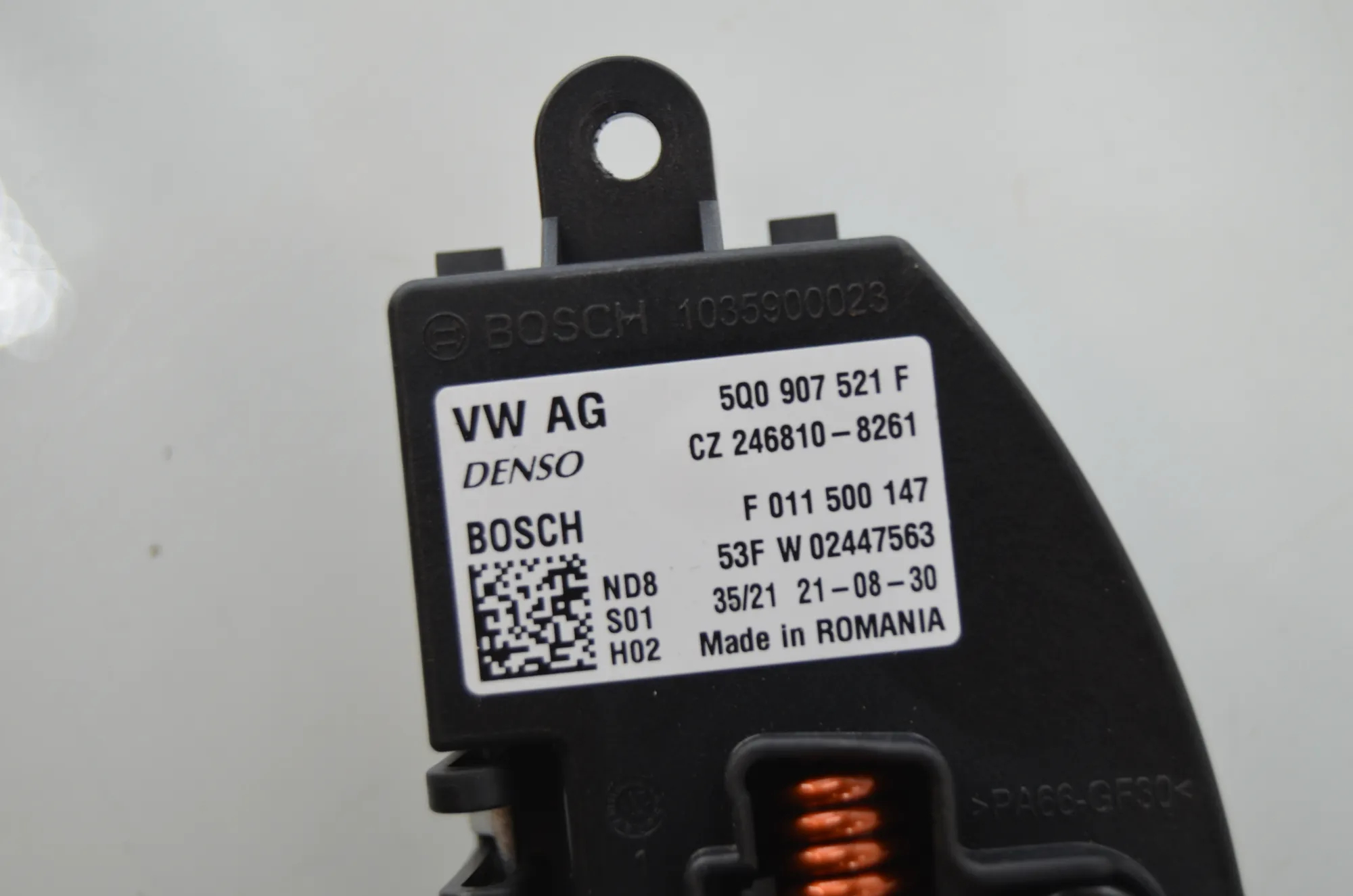 Interior Heater Resistor – OEM 5Q0907521F · VW CRAFTER Furgon (SY_) (2016 - -) 2.0 TDI 2022 – 4