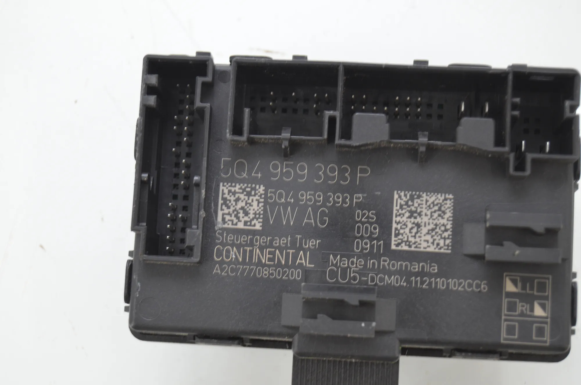Other Control Units – OEM 5Q4959393P · VW CRAFTER Furgon (SY_) (2016 - -) 2.0 TDI 2022 – 5