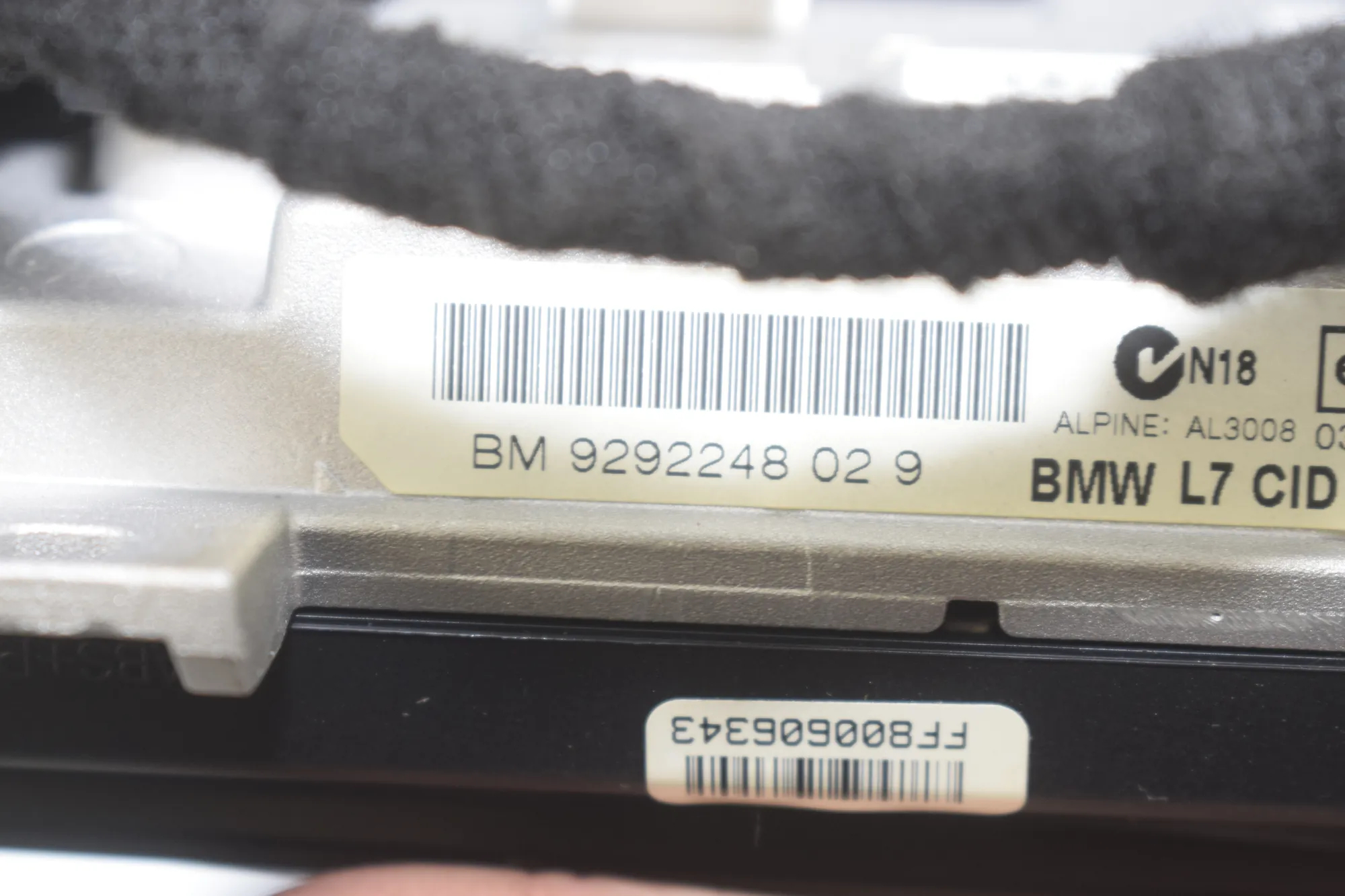 Navigation System – OEM 9292248 · BMW 3 Touring (F31) 330 d xDrive 2014 – 5