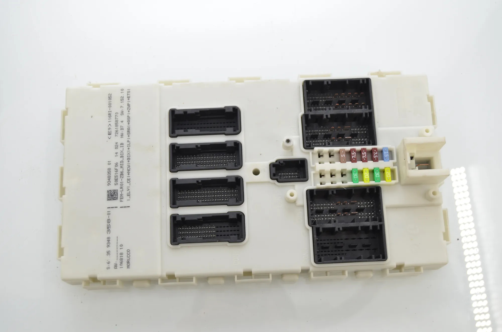 Engine Ignition ECU Set – OEM 9348358 · BMW 3 Touring (F31) 330 d xDrive 2014 – 3