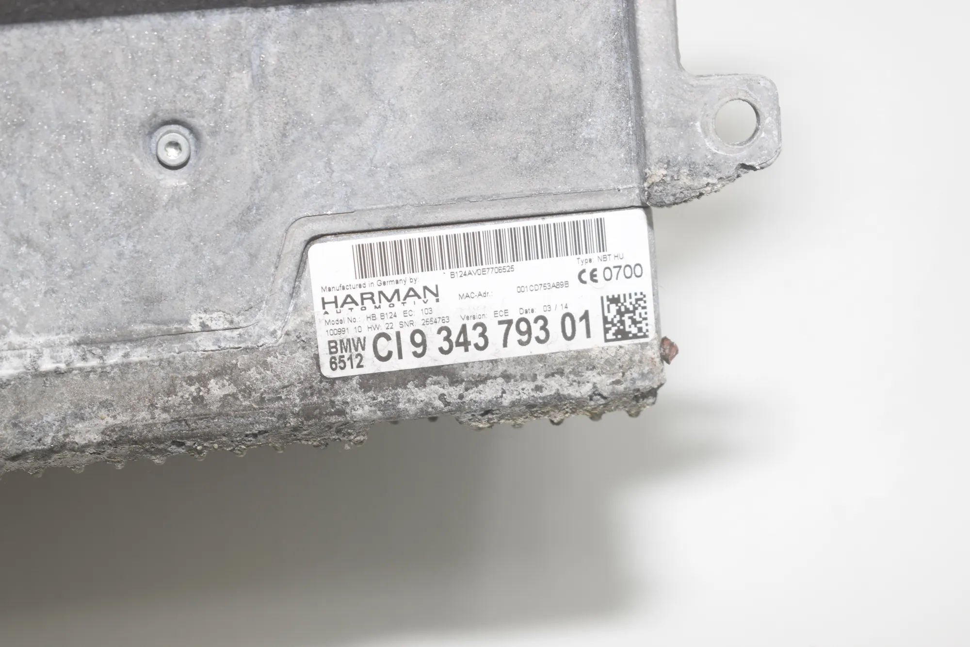 Navigation System – OEM 9320288 · BMW i3 (I01) Hybrid 2014 – 13