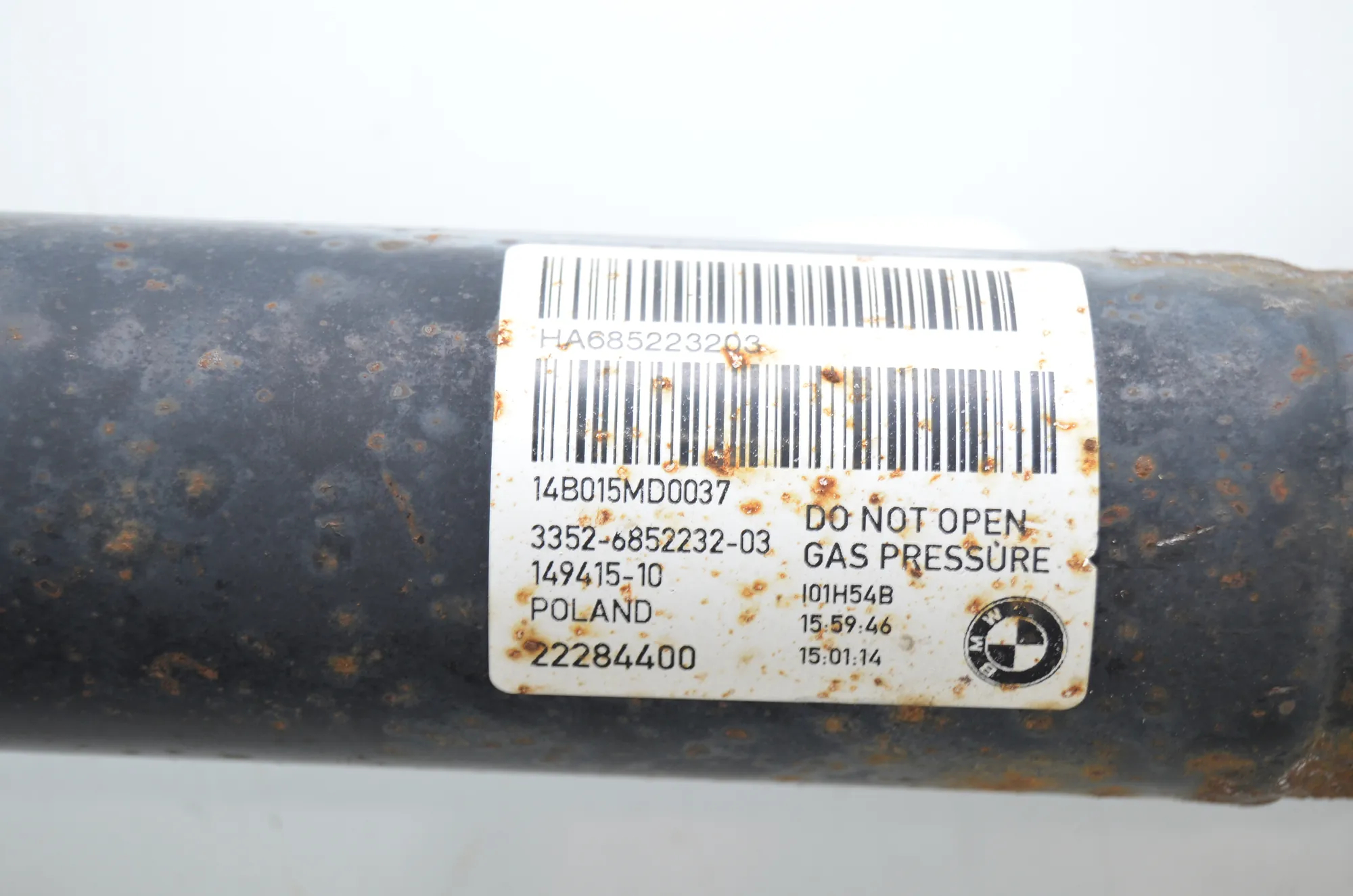 Rear Right Shock Absorber – OEM 6852232 · BMW i3 (I01) Hybrid 2014 – 4