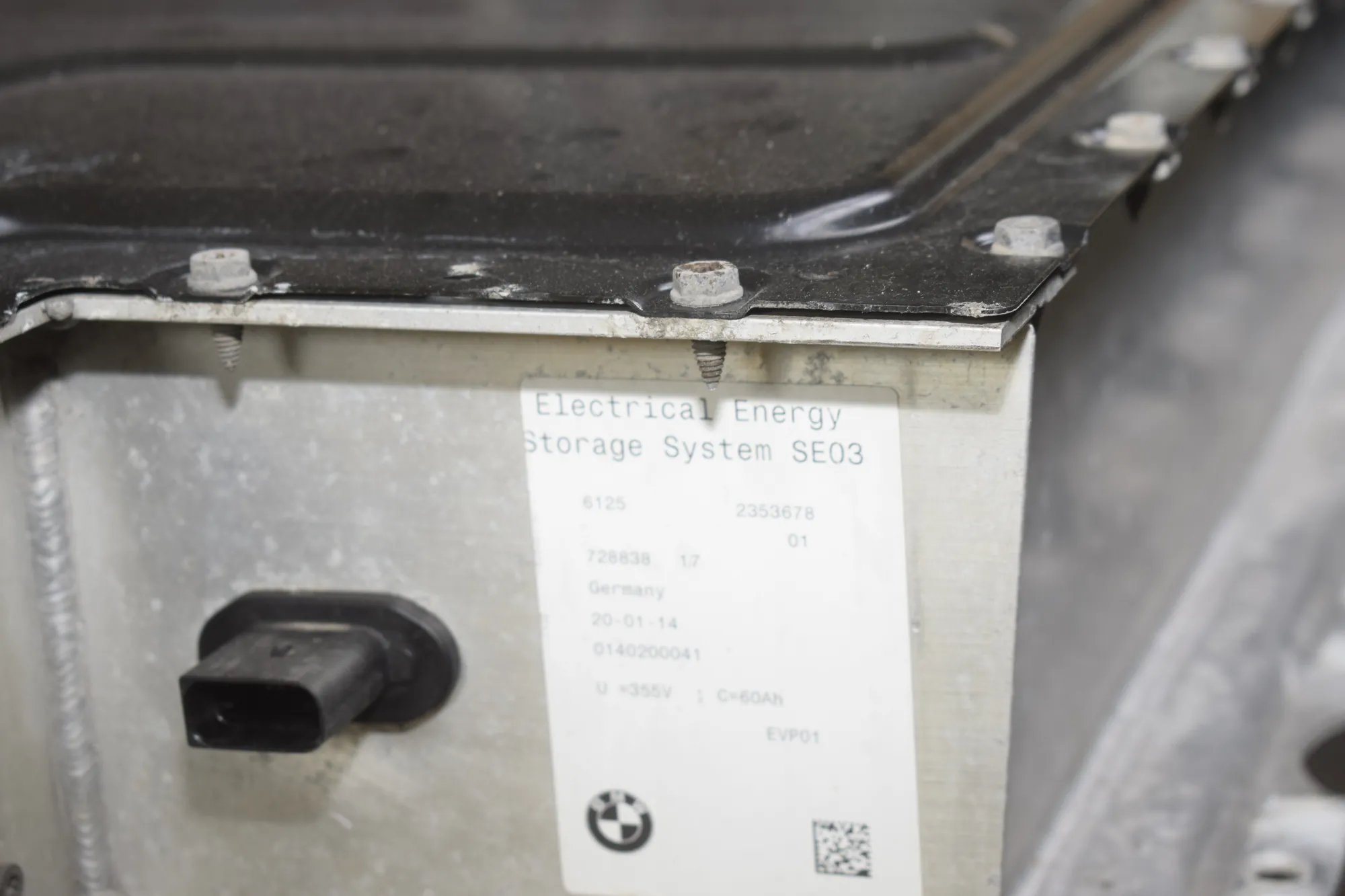 Battery – OEM 728838 · BMW i3 (I01) Hybrid 2014 – 6