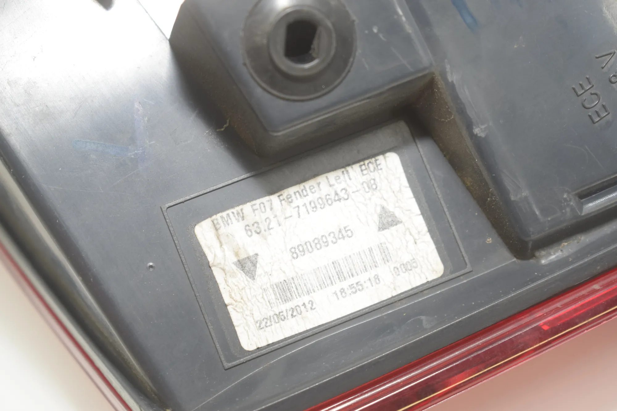 Rear Tail Light Set – OEM 7199643 · BMW 5 Gran Turismo (F07) 530 d xDrive 2010 – 13