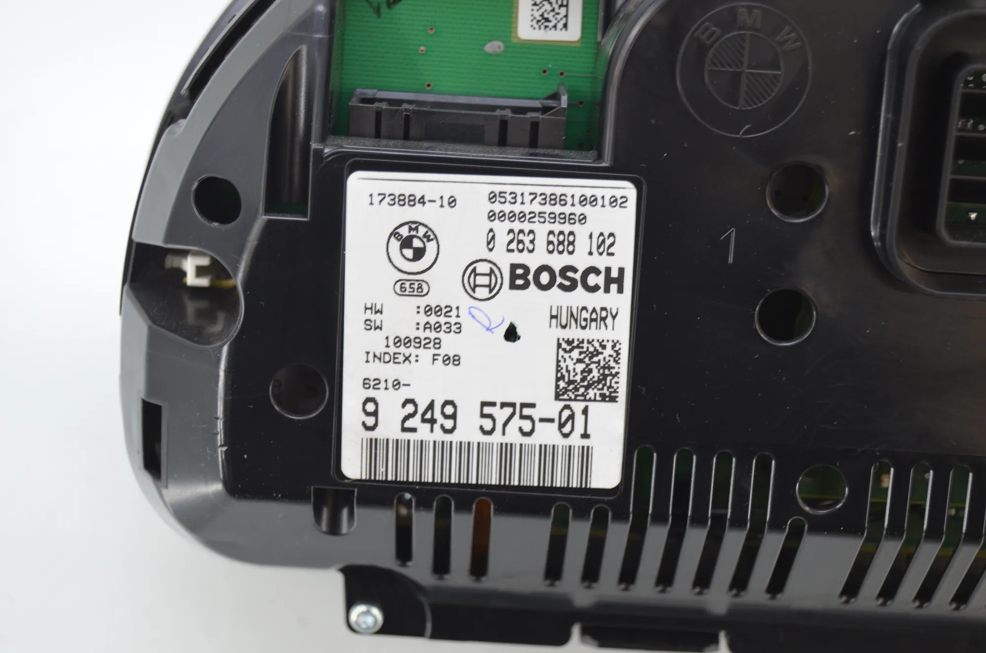 Instrument Cluster Speedometer – OEM 9249575 · BMW 5 Gran Turismo (F07) 530 d xDrive 2010 – 5