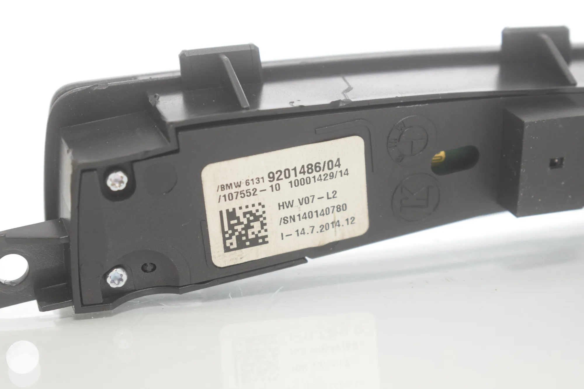Button Switch Panel – OEM 9201486 · BMW 5 Gran Turismo (F07) 535 d xDrive 2014 – 6