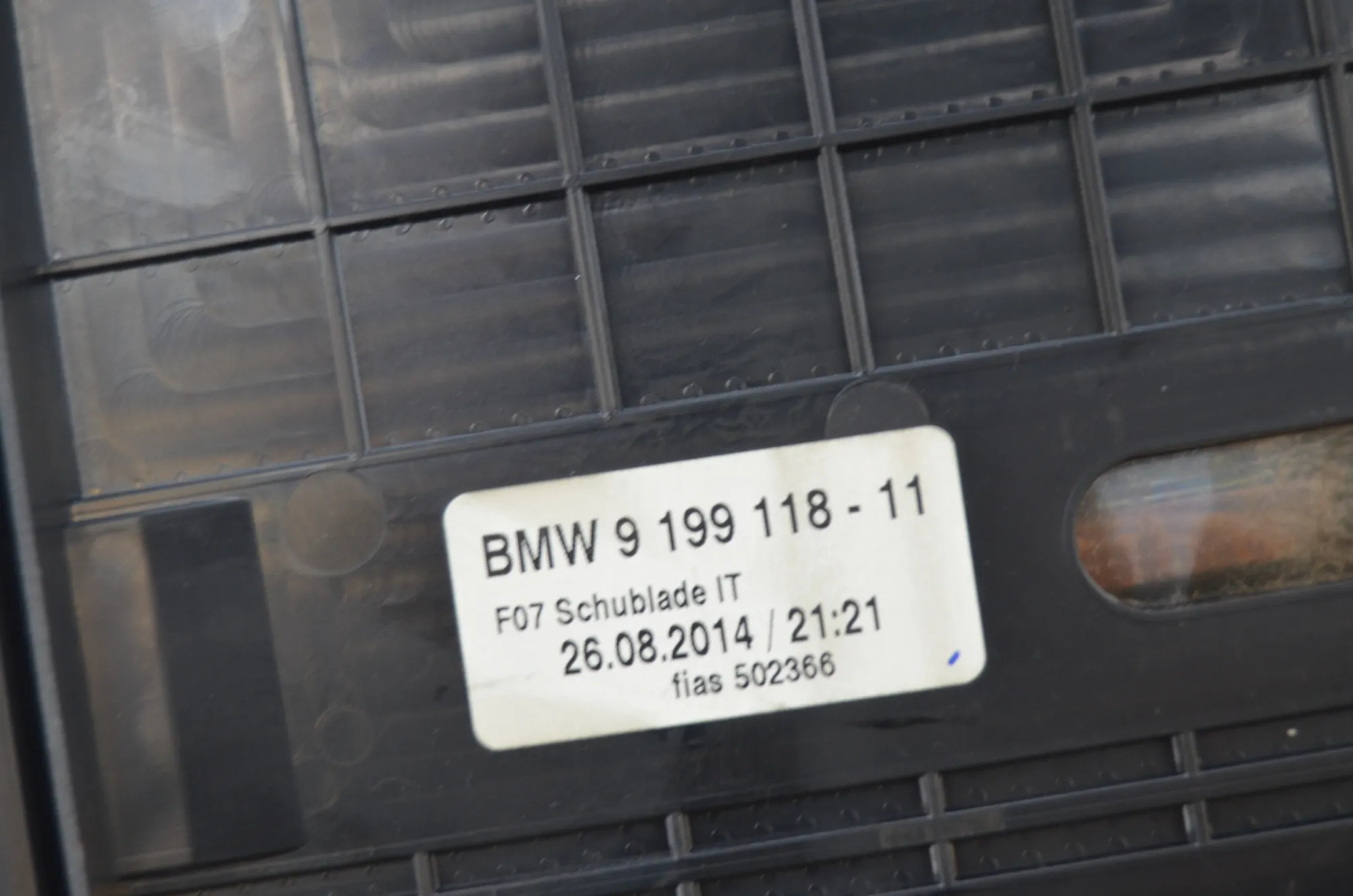 Dashboard – OEM 9199071 · BMW 5 Gran Turismo (F07) 535 d xDrive 2014 – 10