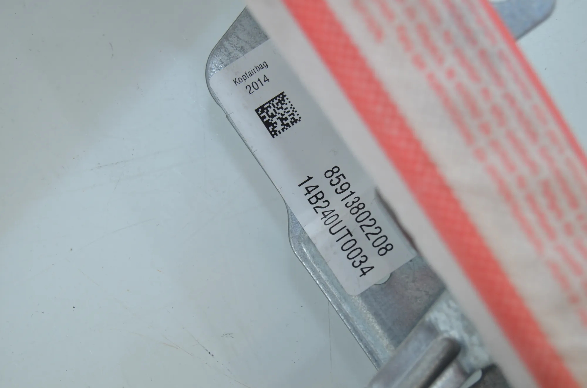 Left Side Roof Safety Curtain SRS – OEM 9138021 · BMW 5 Gran Turismo (F07) 535 d xDrive 2014 – 5