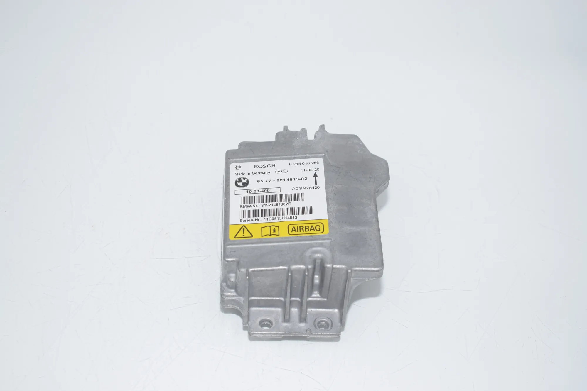 SRS Control Unit – OEM 9214813 · BMW X5 (E70) xDrive 40 d 2011