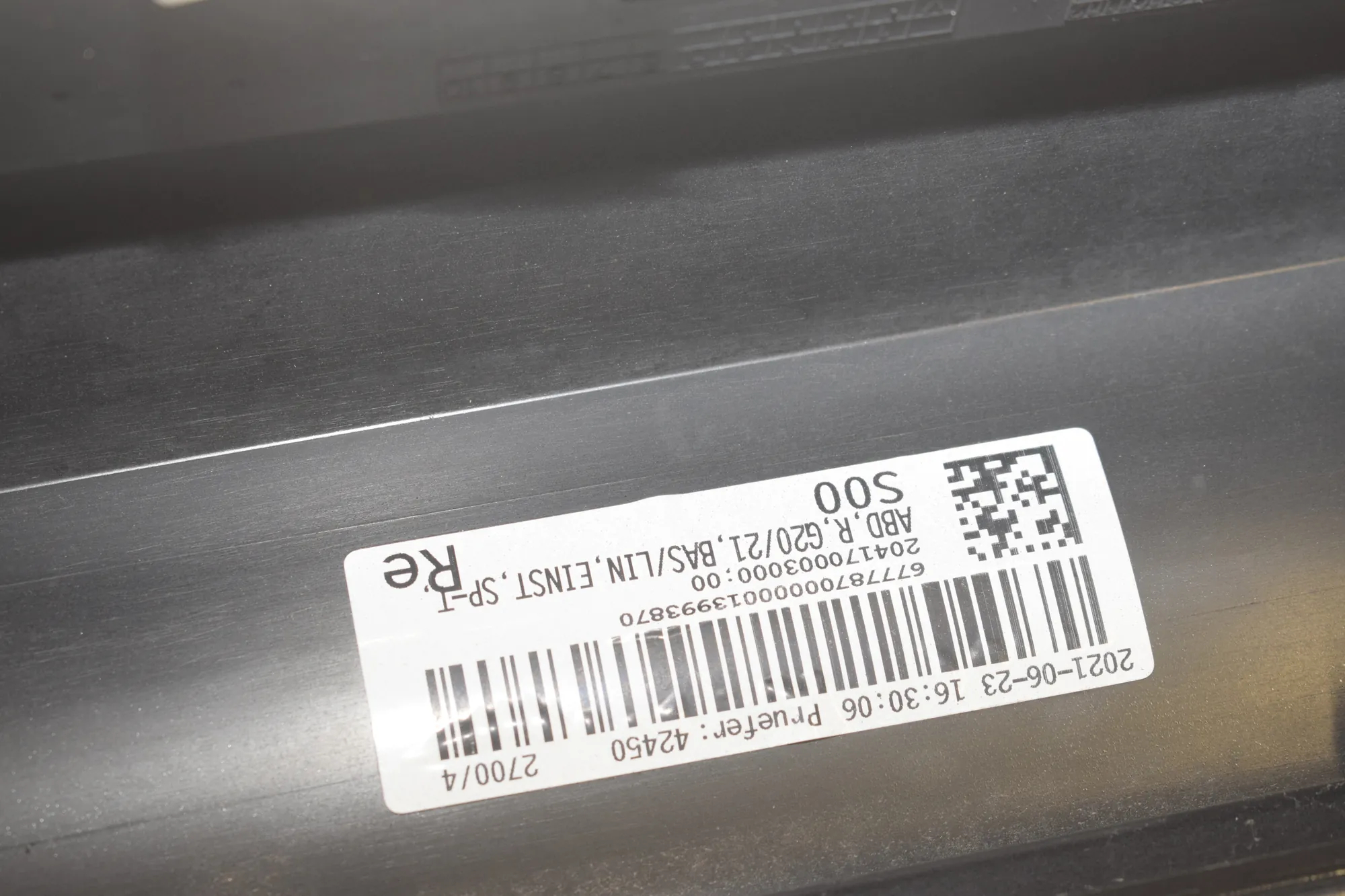 Sideskirt Kit – OEM 8493949 · BMW 3 Touring (G21) (2019 - -) 318 d 2021 – 6