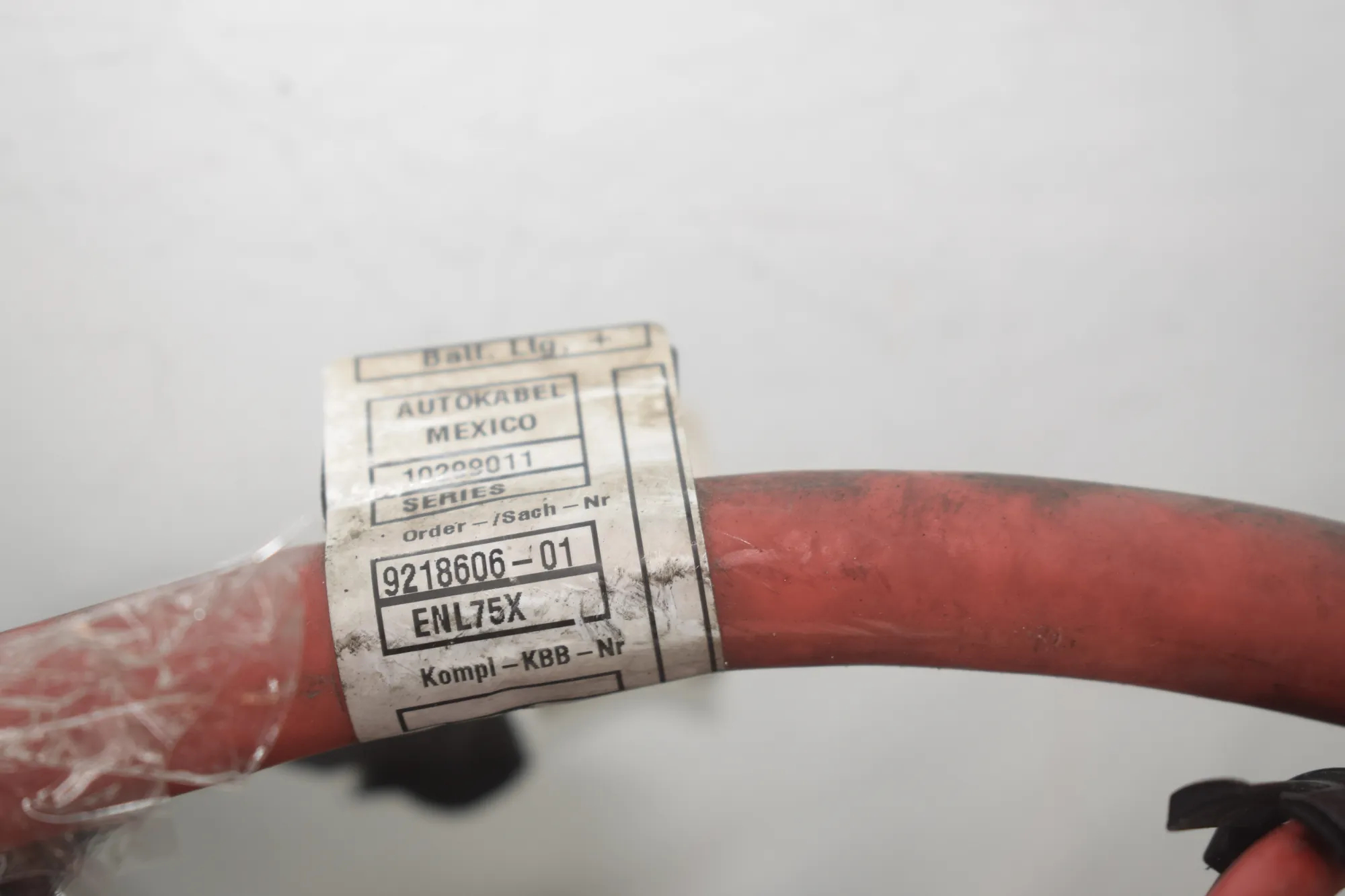 Positive Battery Cable – OEM 9218606 · BMW X5 (E70) xDrive 40 d 2011 – 4