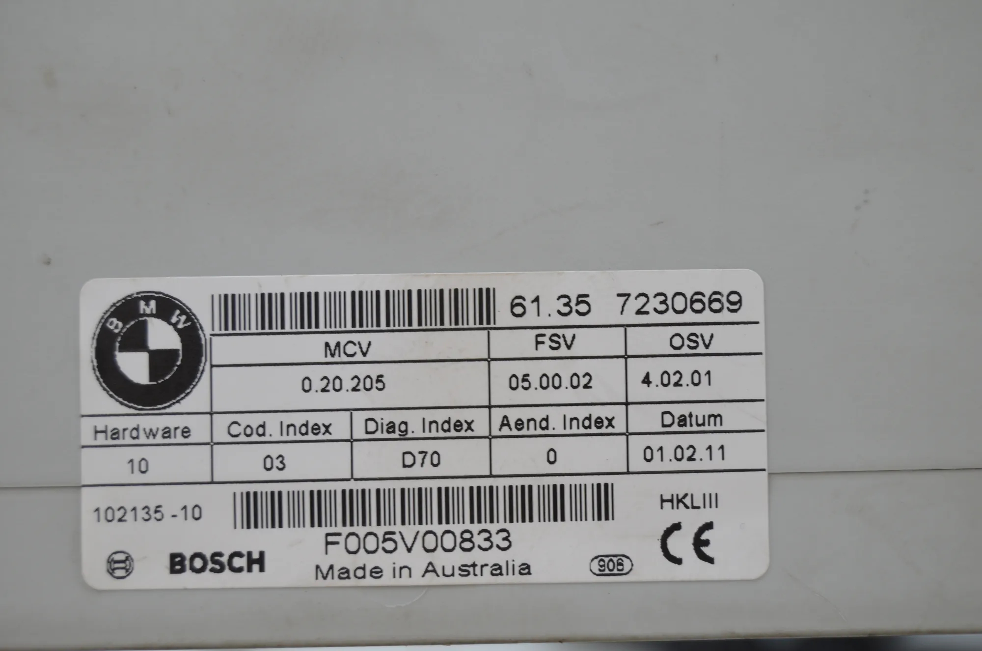 Electric Tailgate Opening Kit – OEM 7230669 · BMW X5 (E70) xDrive 40 d 2011 – 7