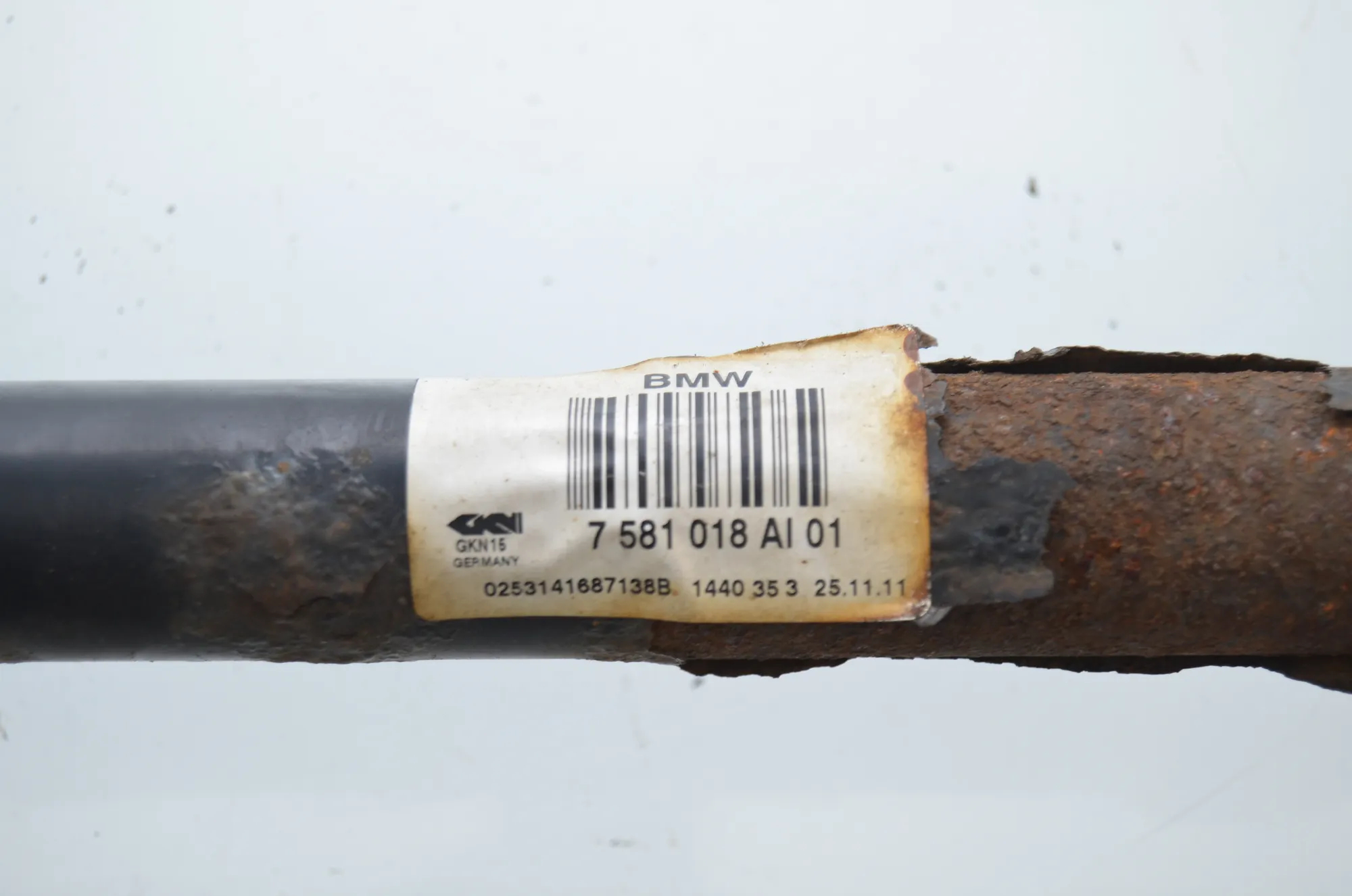 Rear Right Driveshaft – OEM 7581018 · BMW 5 Touring (F11) 535 d 2011 – 4