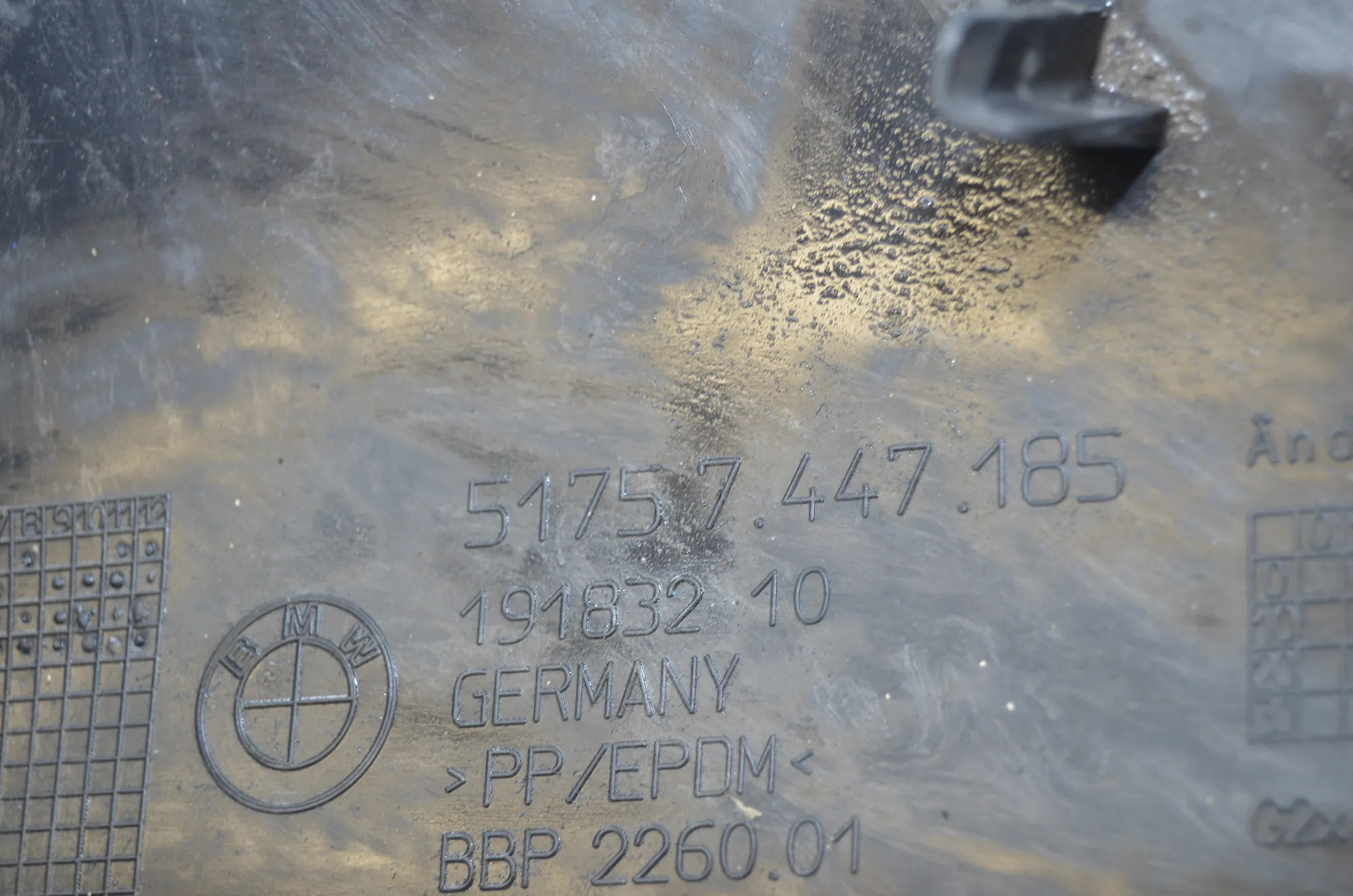 Other Underbody Cover – OEM 7447185 · BMW 3 Touring (G21) (2019 - -) 318 d 2021 – 5