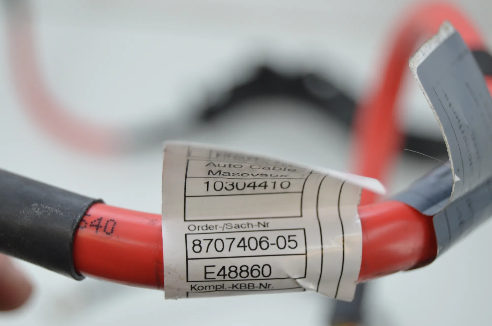Positive Battery Cable – OEM 8707406 · BMW 3 Touring (G21) (2019 - -) 318 d 2021 – 5
