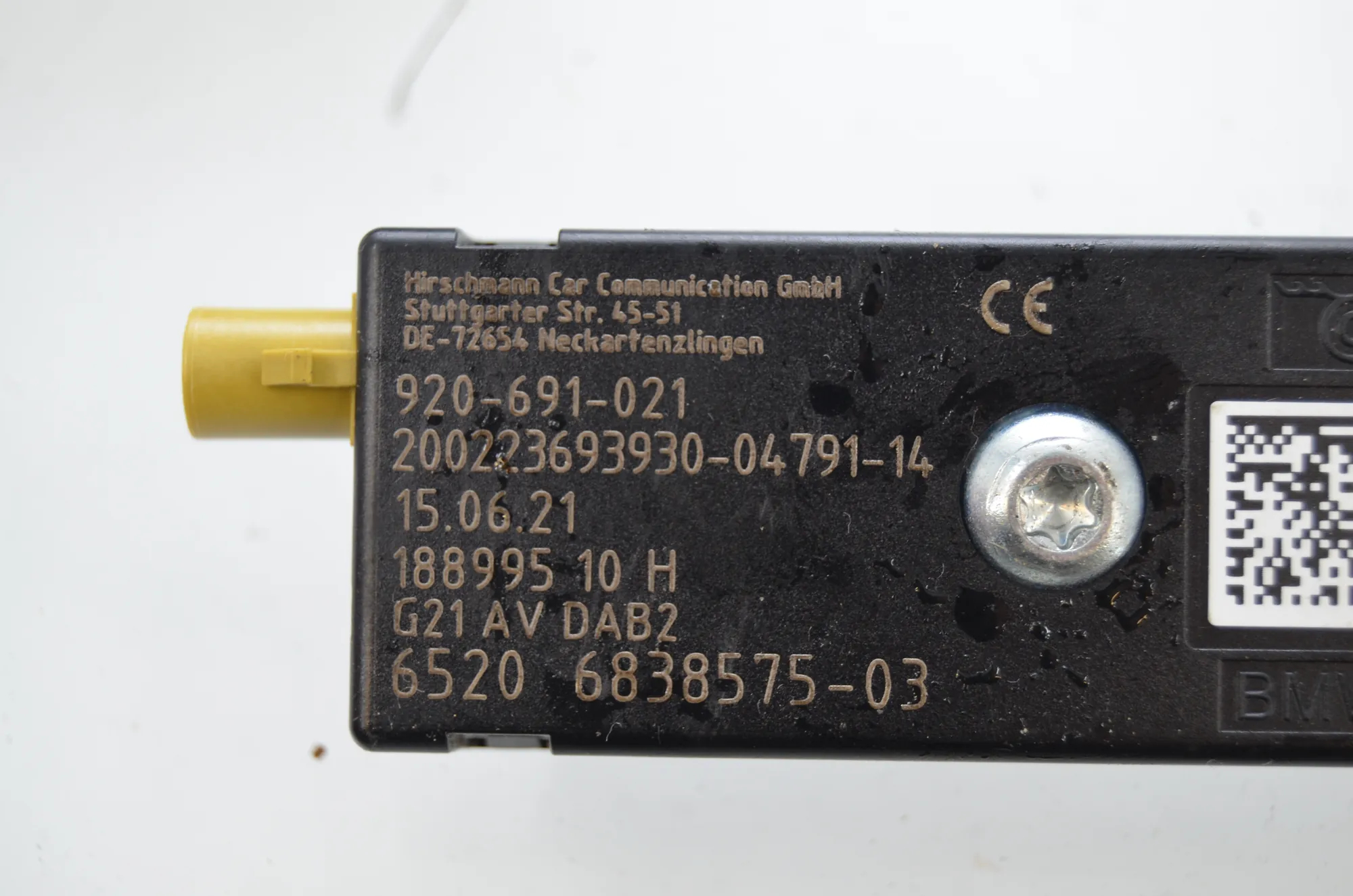 Antenna – OEM 7928648 · BMW 3 Touring (G21) (2019 - -) 318 d 2021 – 8