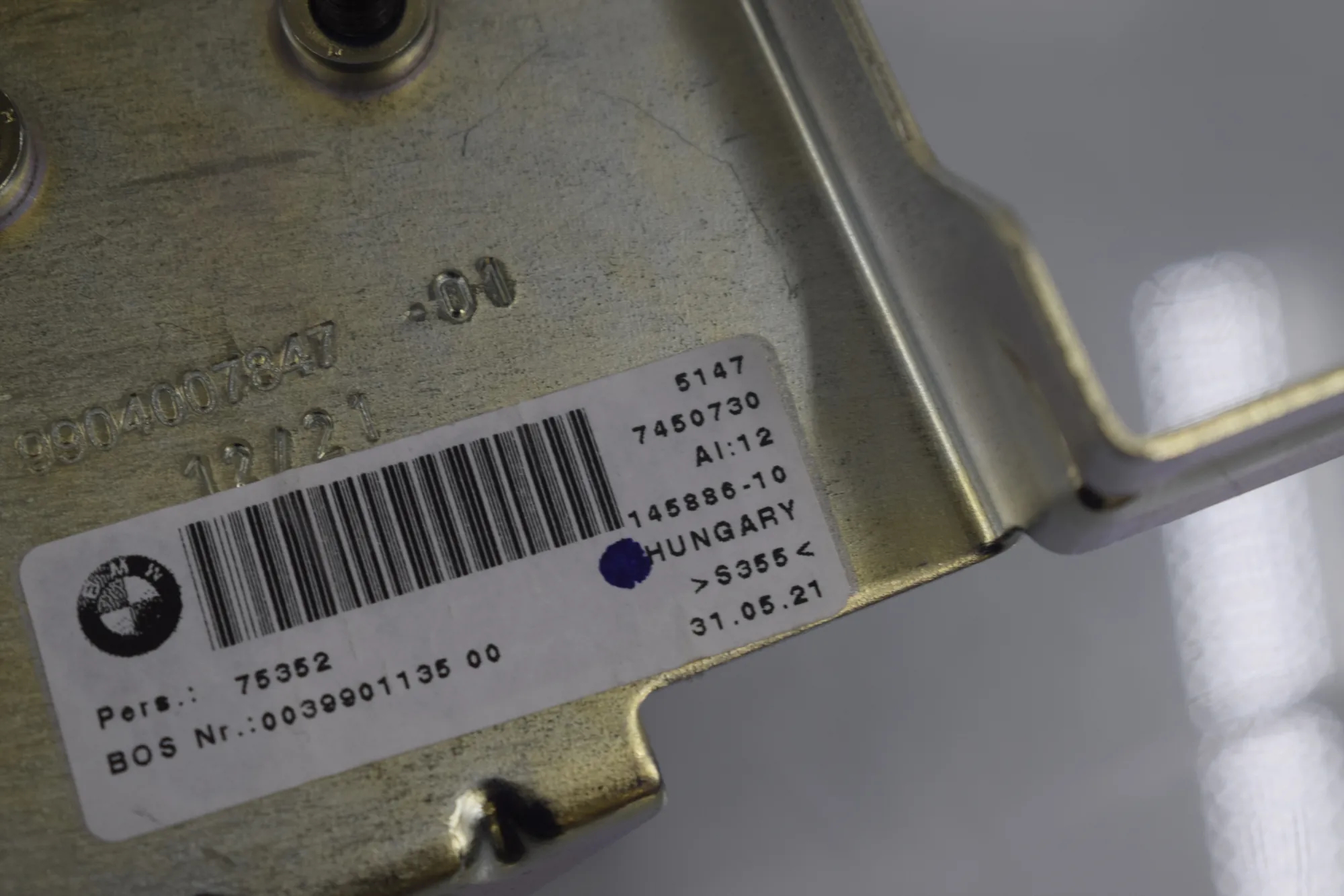Other Boot Trunk Parts – OEM 7450729 · BMW 3 Touring (G21) (2019 - -) 318 d 2021 – 5