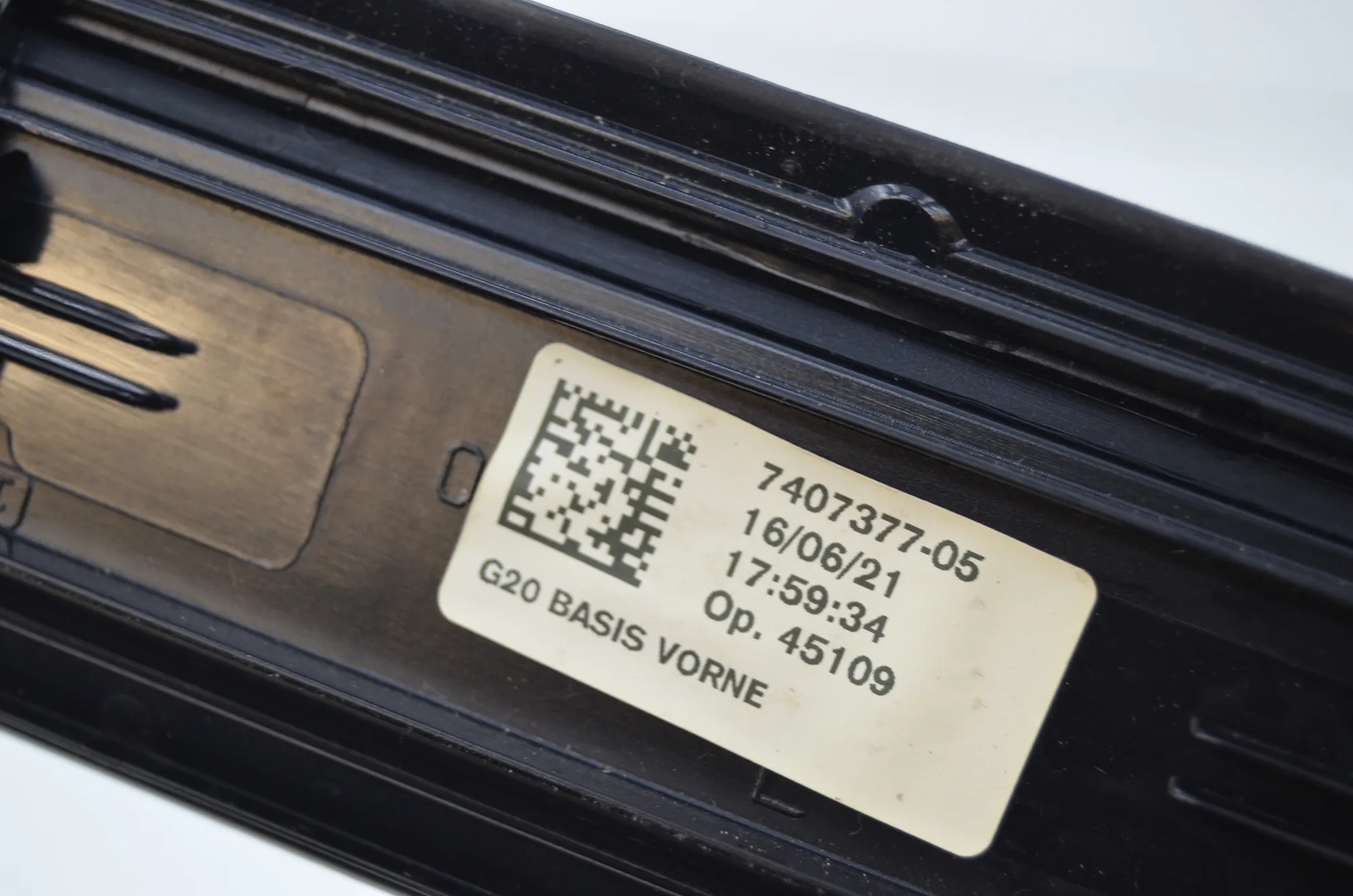 Door Sill Trim Kit – OEM 7407377 · BMW 3 Touring (G21) (2019 - -) 318 d 2021 – 5