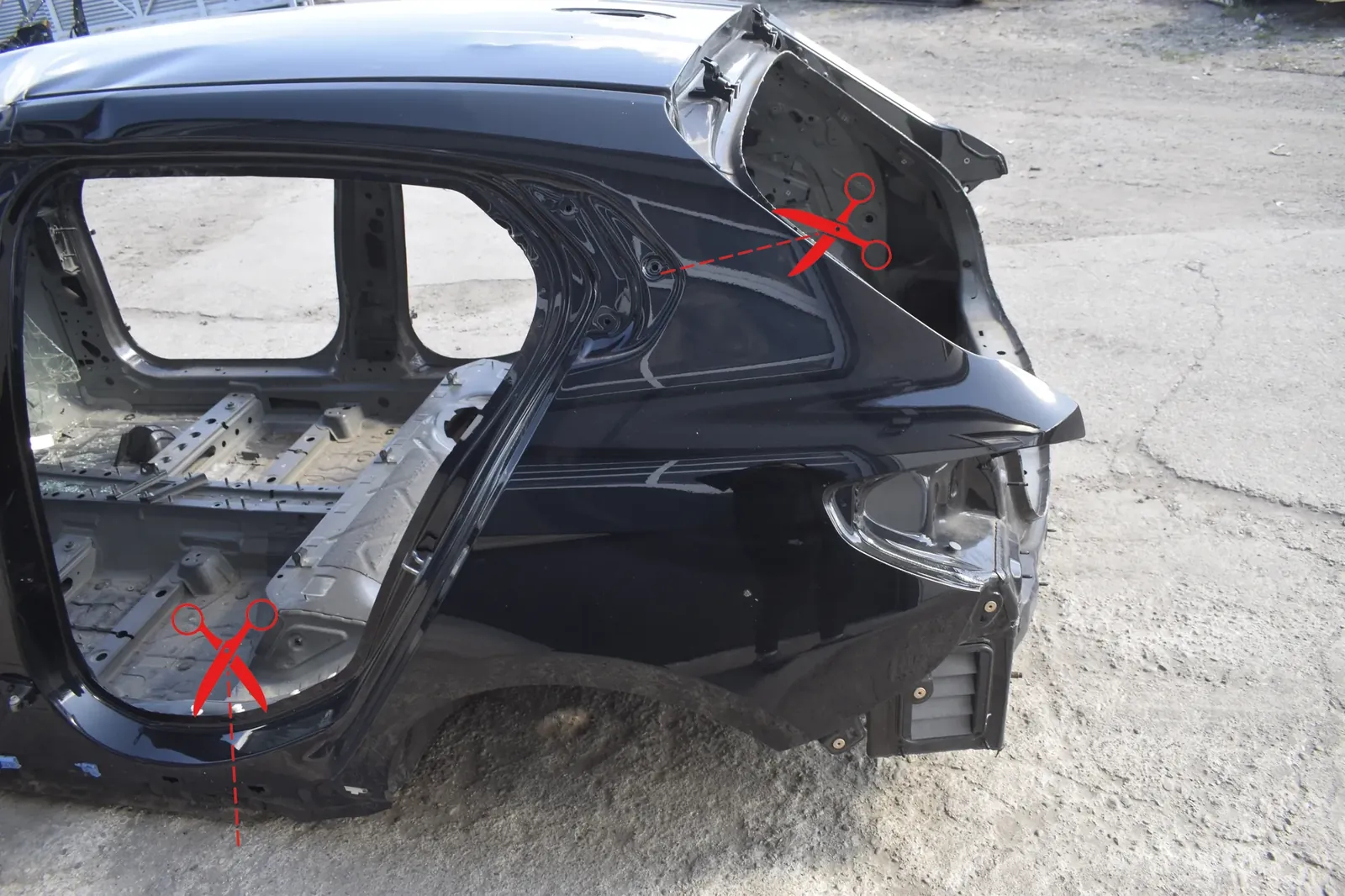 Rear Left Quarter Panel · BMW 1 (F40) (2019 - -) (F40) 118i 2022