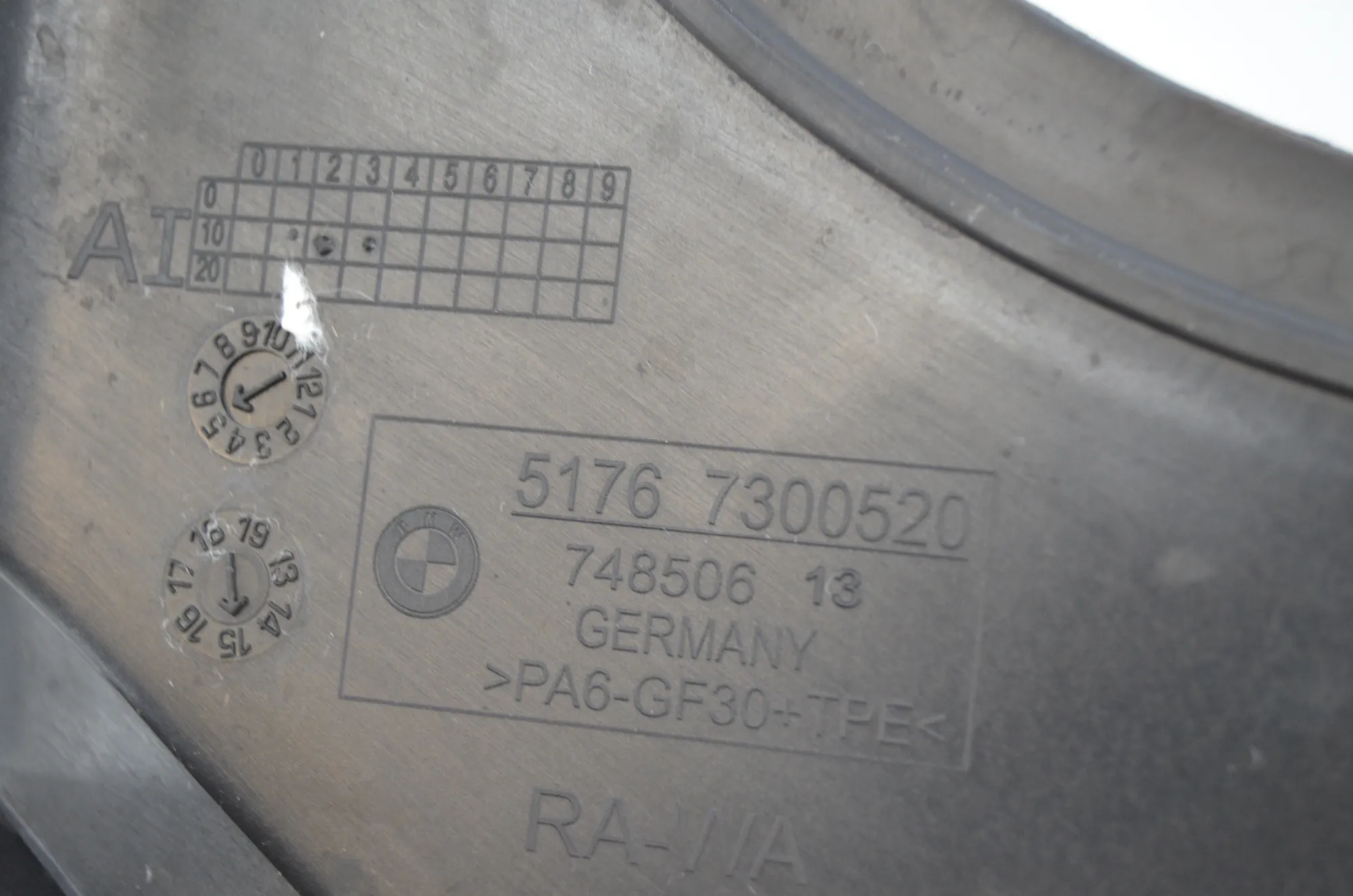 Other Body Parts – OEM 7290792 · BMW 2 Gran Tourer (F46) 216 d 2015 – 9