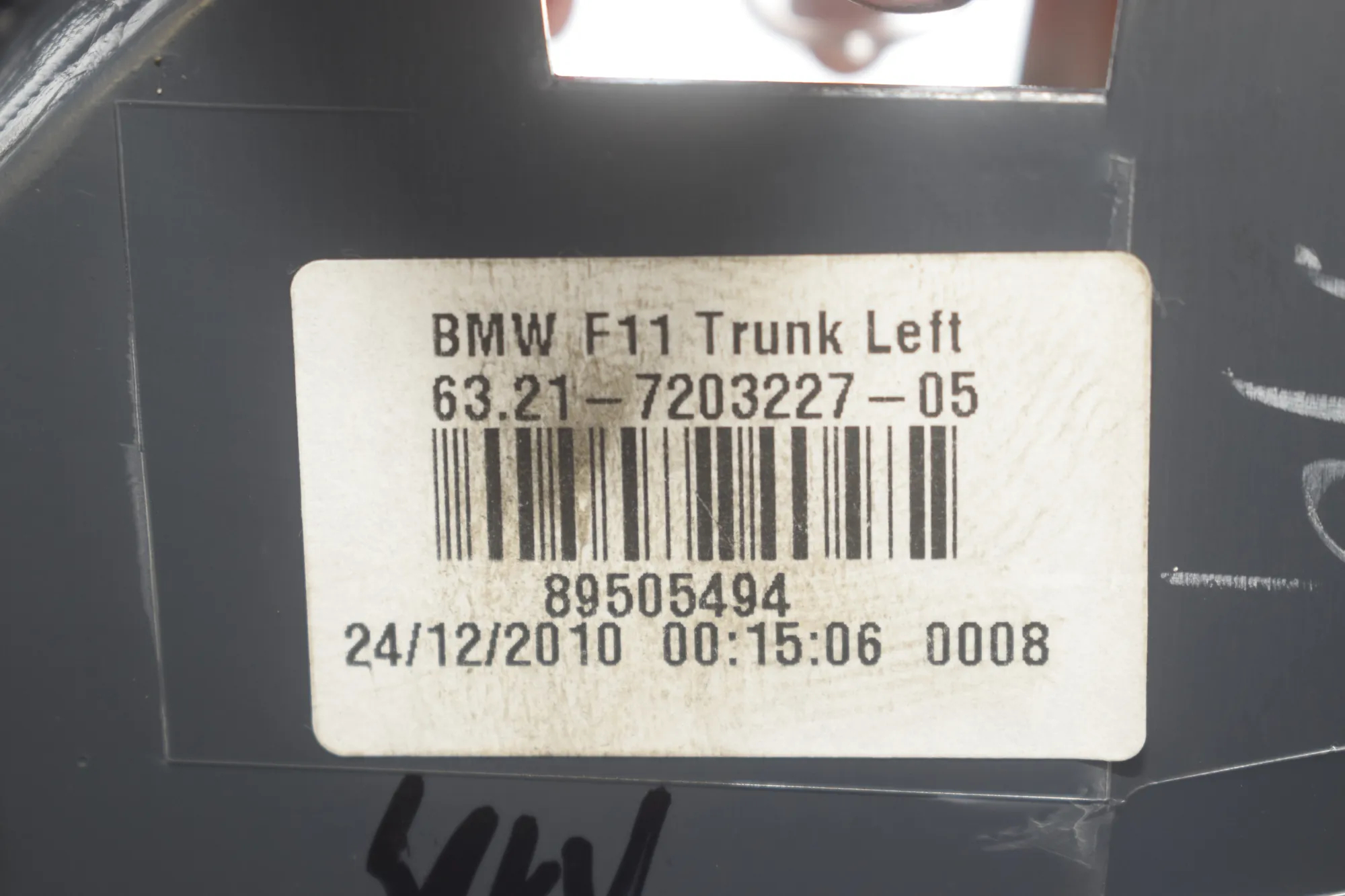 Rear Tail Light Set – OEM 7203227 · BMW 5 Touring (F11) 530 d 2011 – 9