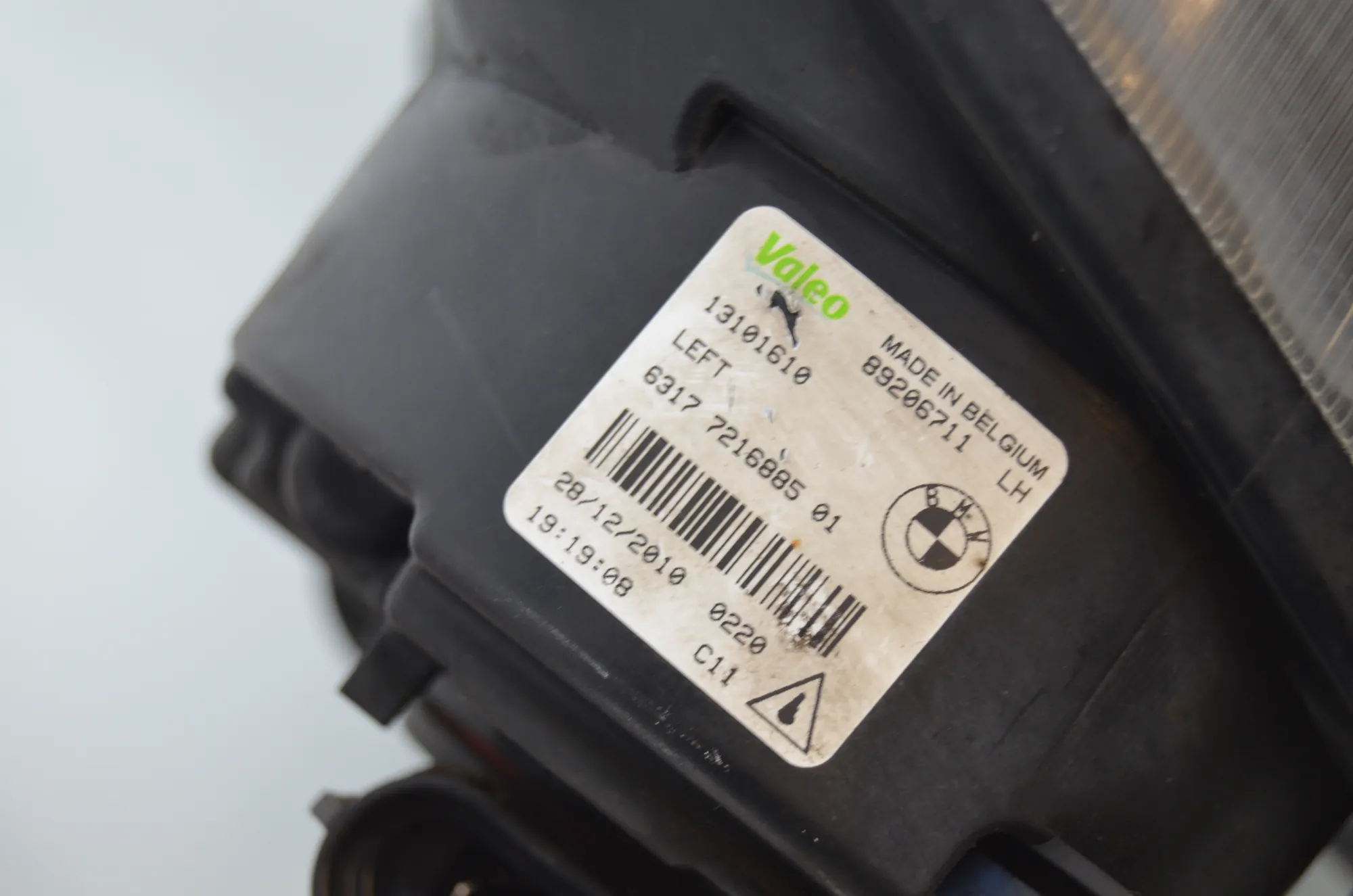 Front Left Fog Light – OEM 7216885 · BMW 5 Touring (F11) 530 d 2011 – 4