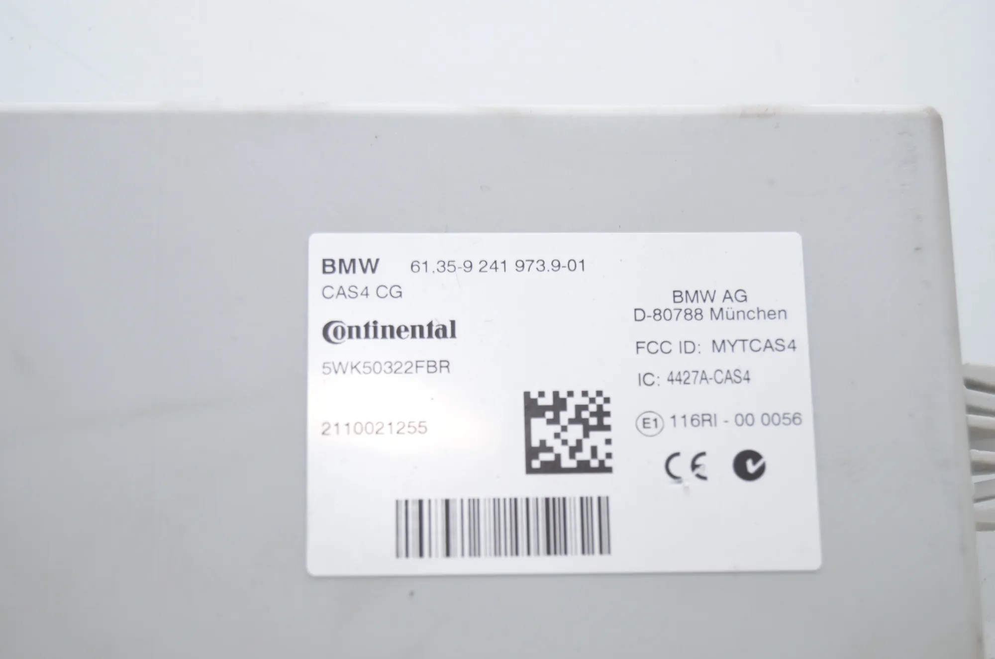 Engine Ignition ECU Set – OEM 9241973 · BMW 5 Touring (F11) 530 d 2011 – 7