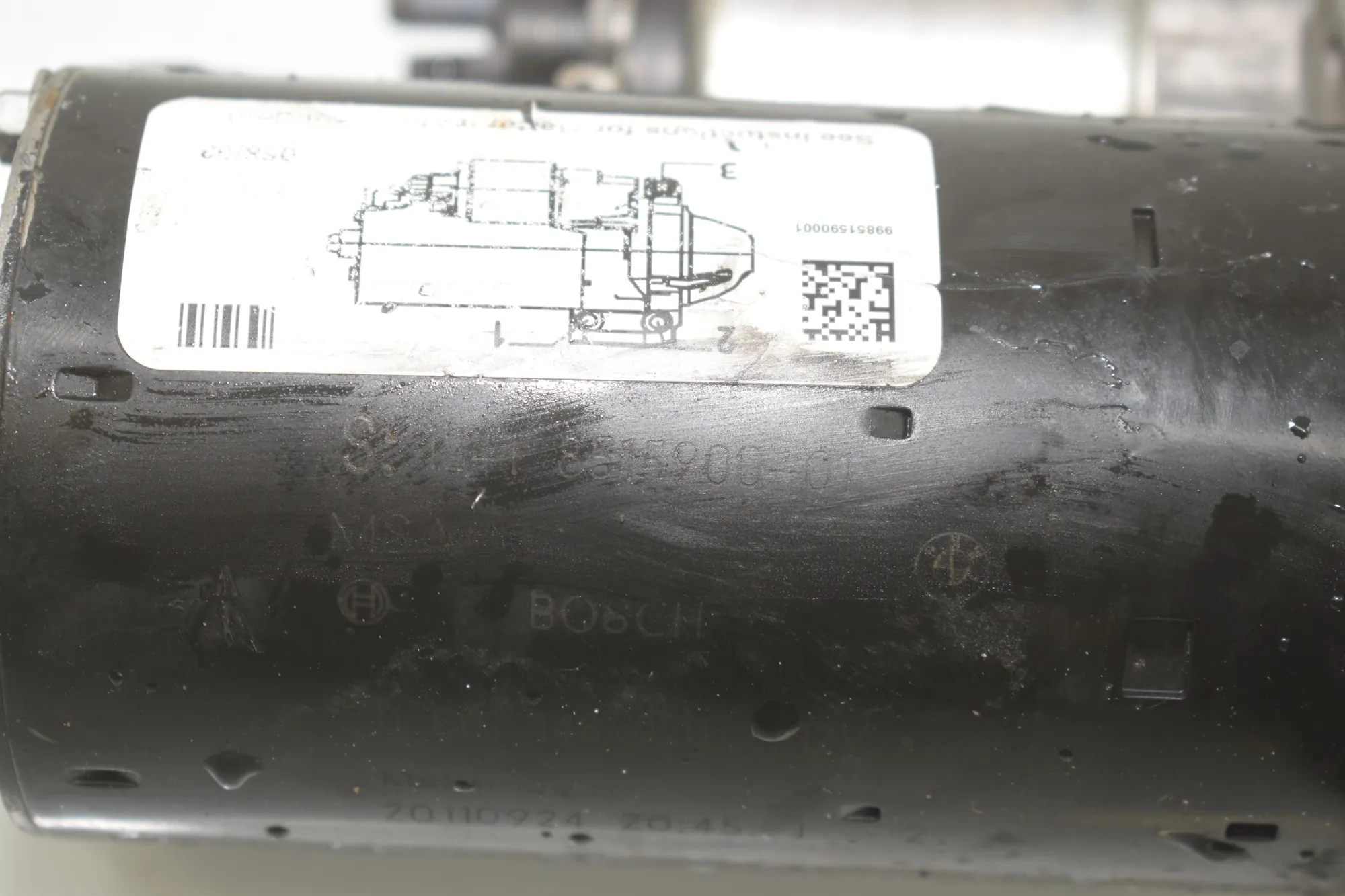 Starter Motor – OEM 8515900 · BMW 5 Touring (F11) 530 d 2011 – 4