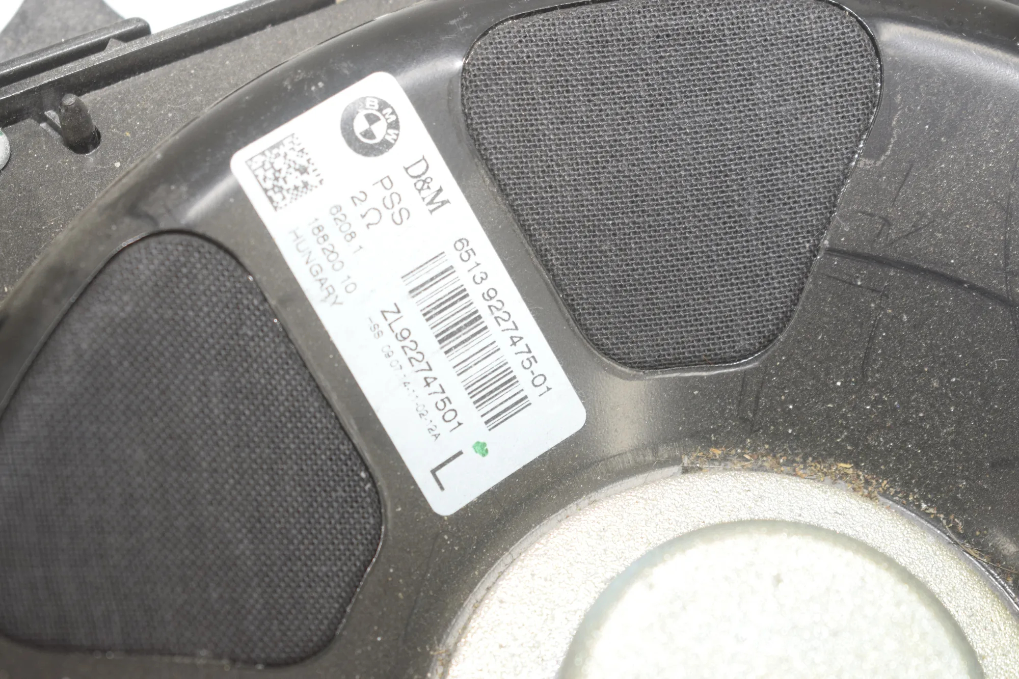 Sound Audio System Set – OEM 9227474 · BMW 5 Gran Turismo (F07) 535 d xDrive 2014 – 7