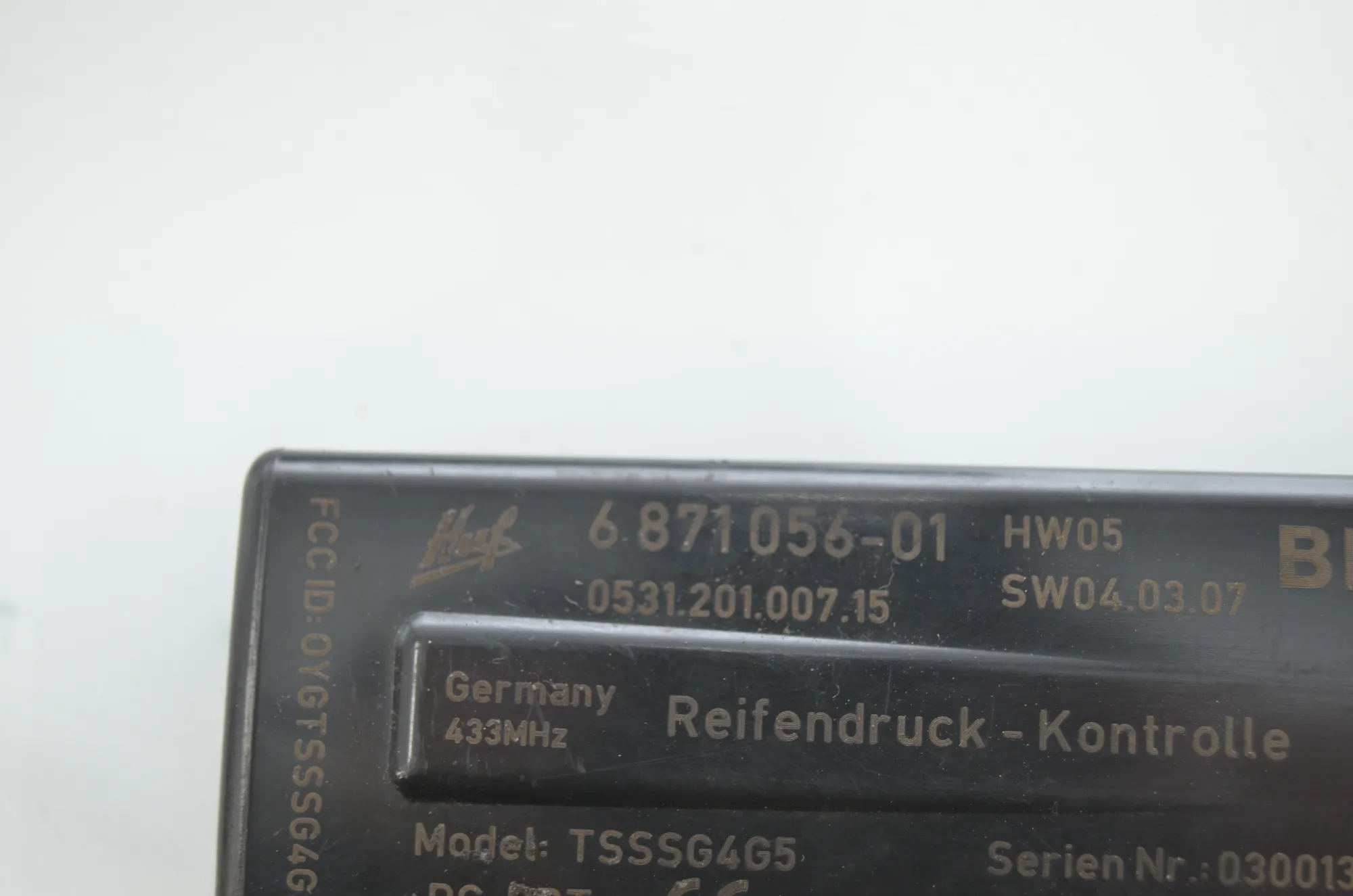 Other Control Units – OEM 9372743 · BMW 5 Gran Turismo (F07) 535 d xDrive 2014 – 6