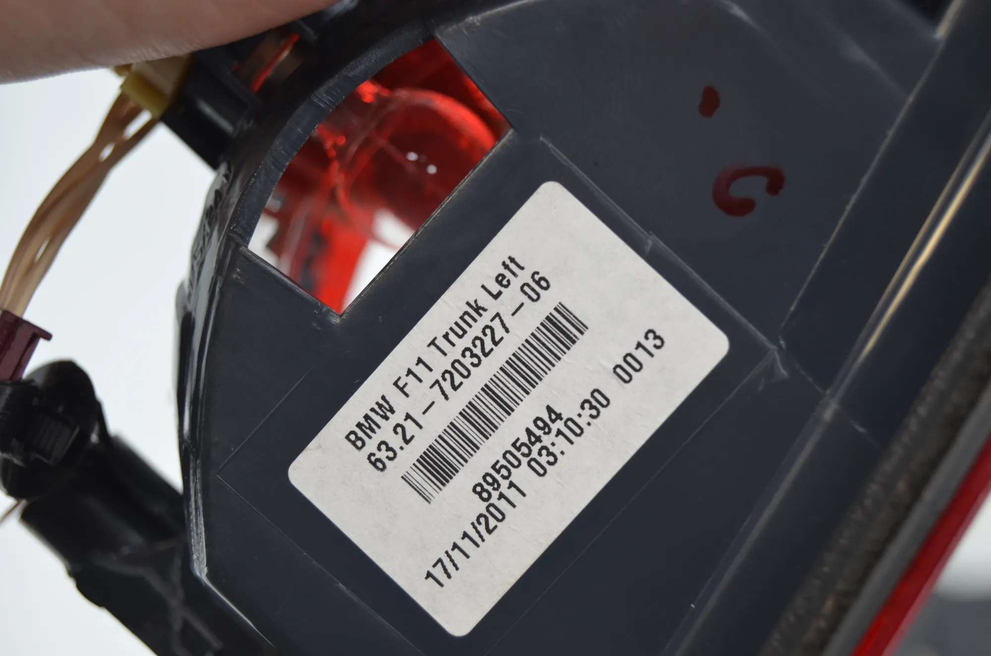 Rear Tail Light Set – OEM 7203227 · BMW 5 Touring (F11) 535 d 2011 – 8